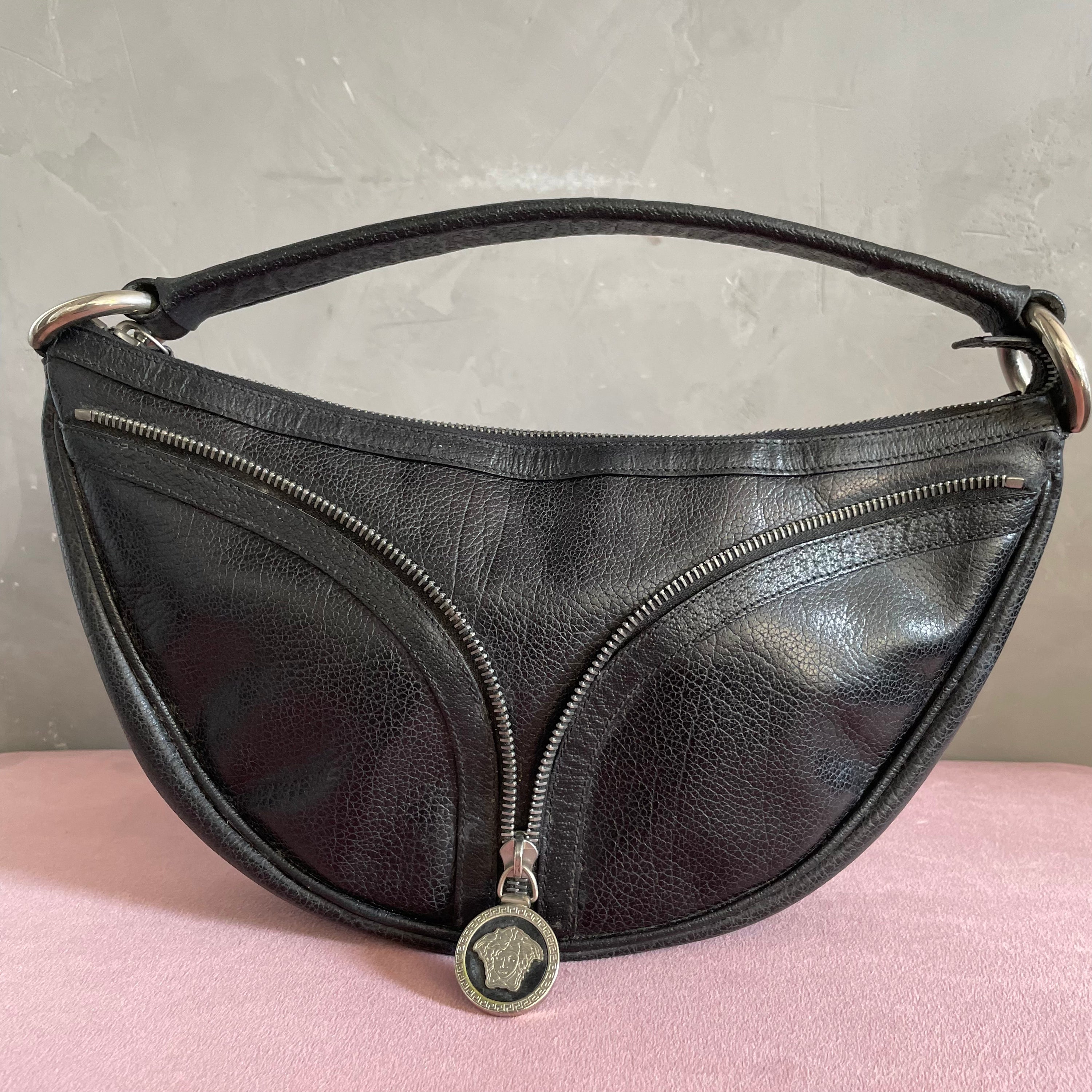 Versace Half Moon Bag