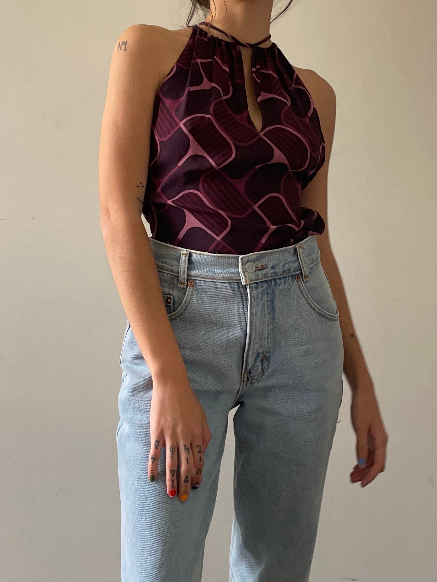Gucci by Tom Ford Horsebit Halter Top