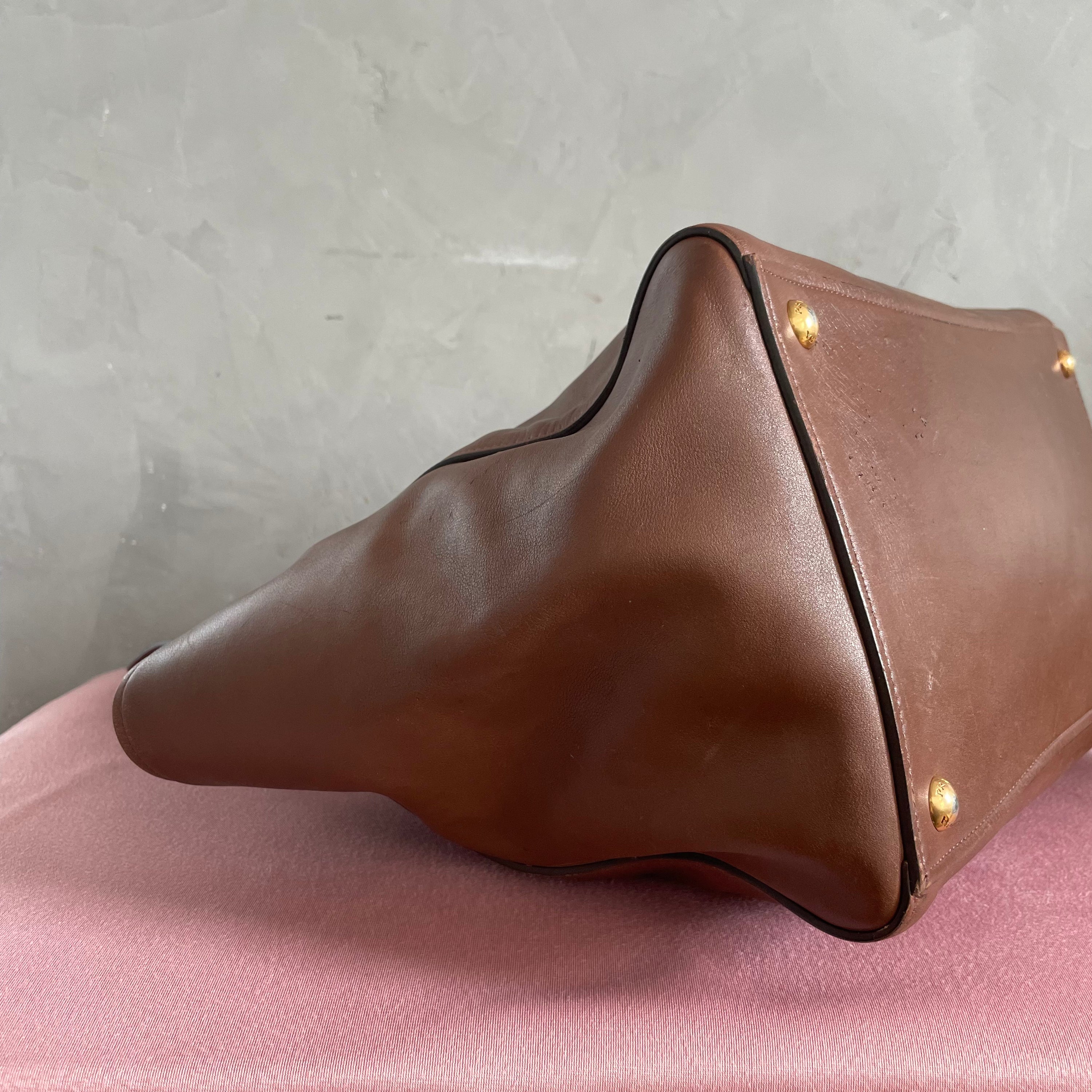 Prada Brown Tote Bag