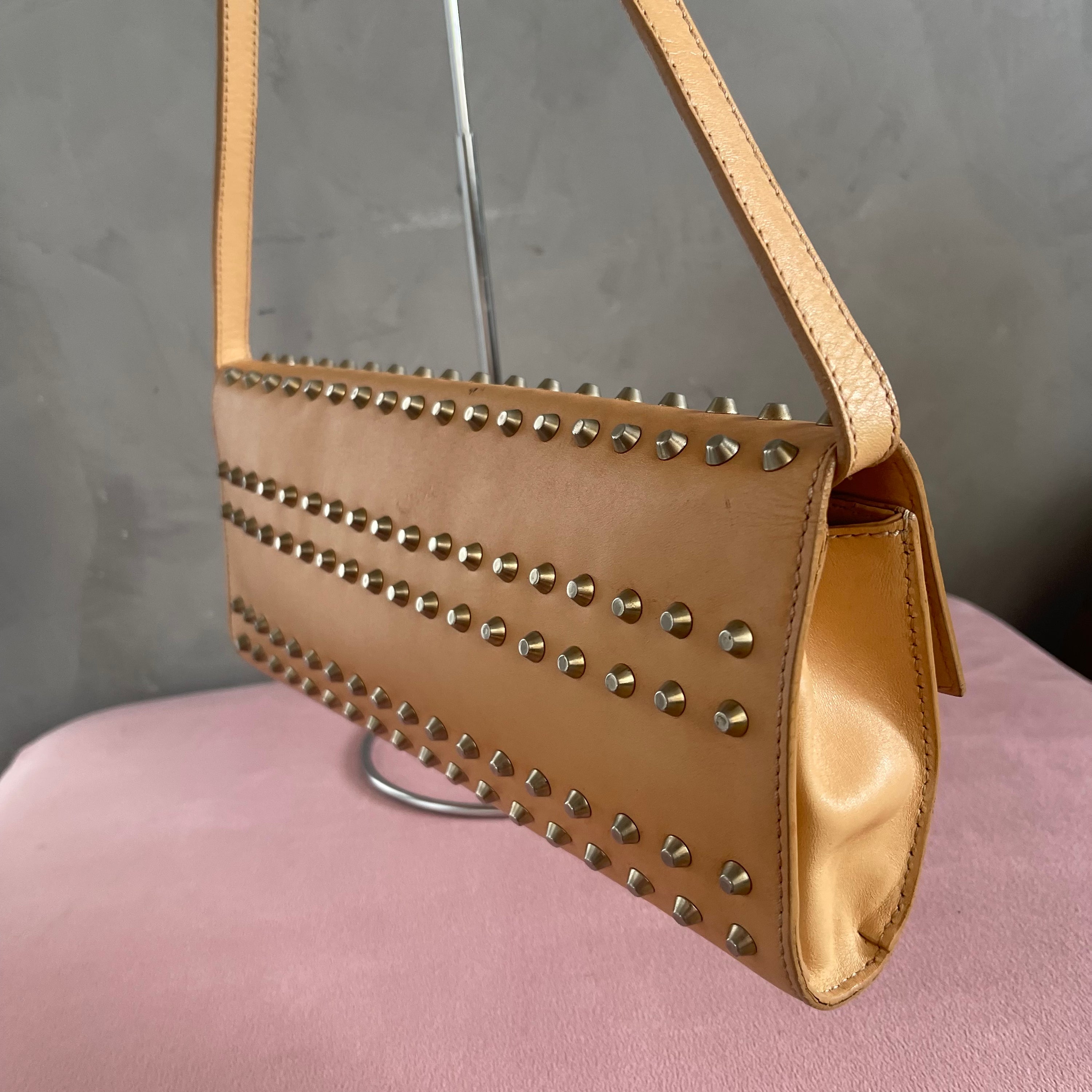 Fendi 2000s Studded Baguette