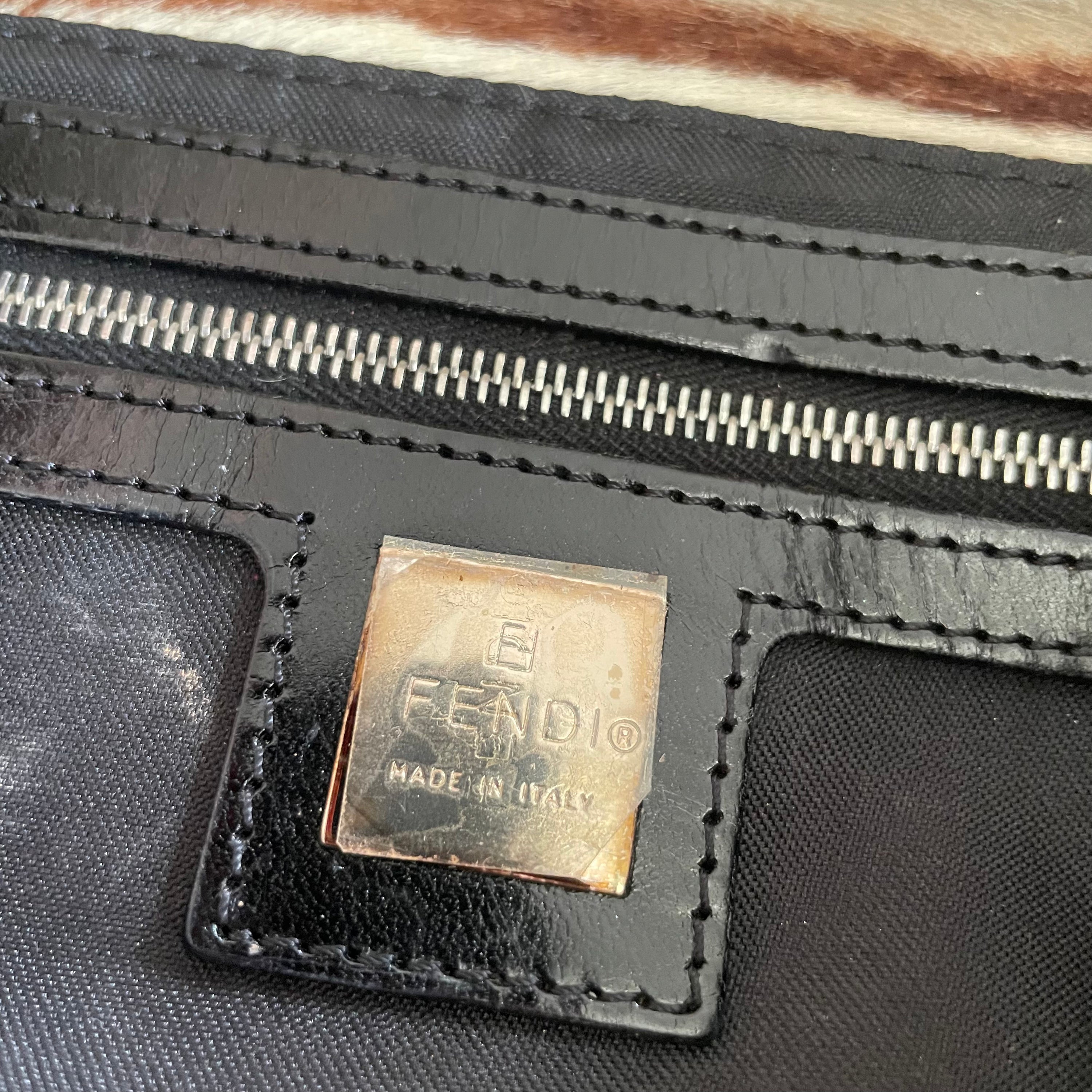 Fendi Limited Baguette: Pony Hair + Mirrors