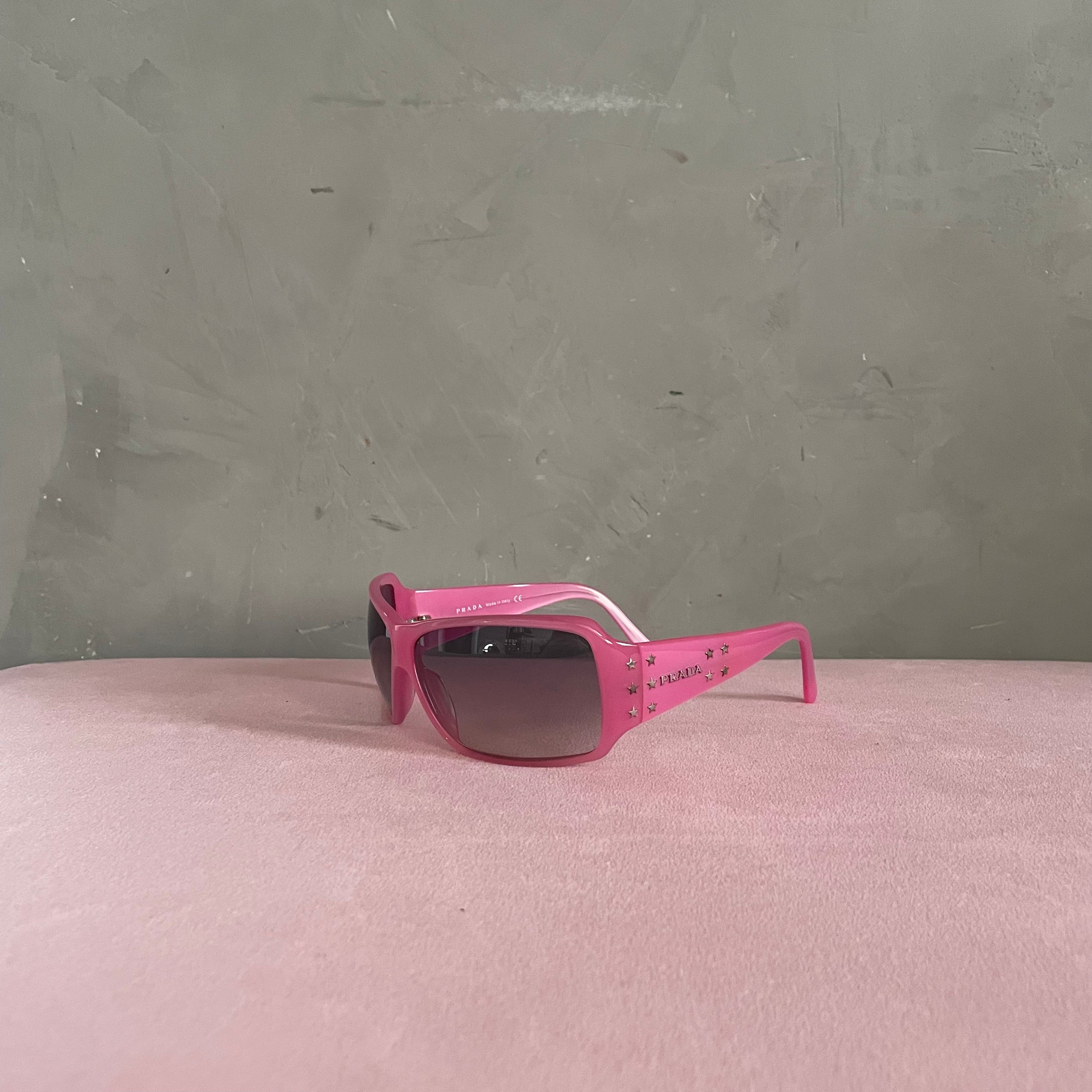 Prada Pink Stars SPR19G Sunglasses