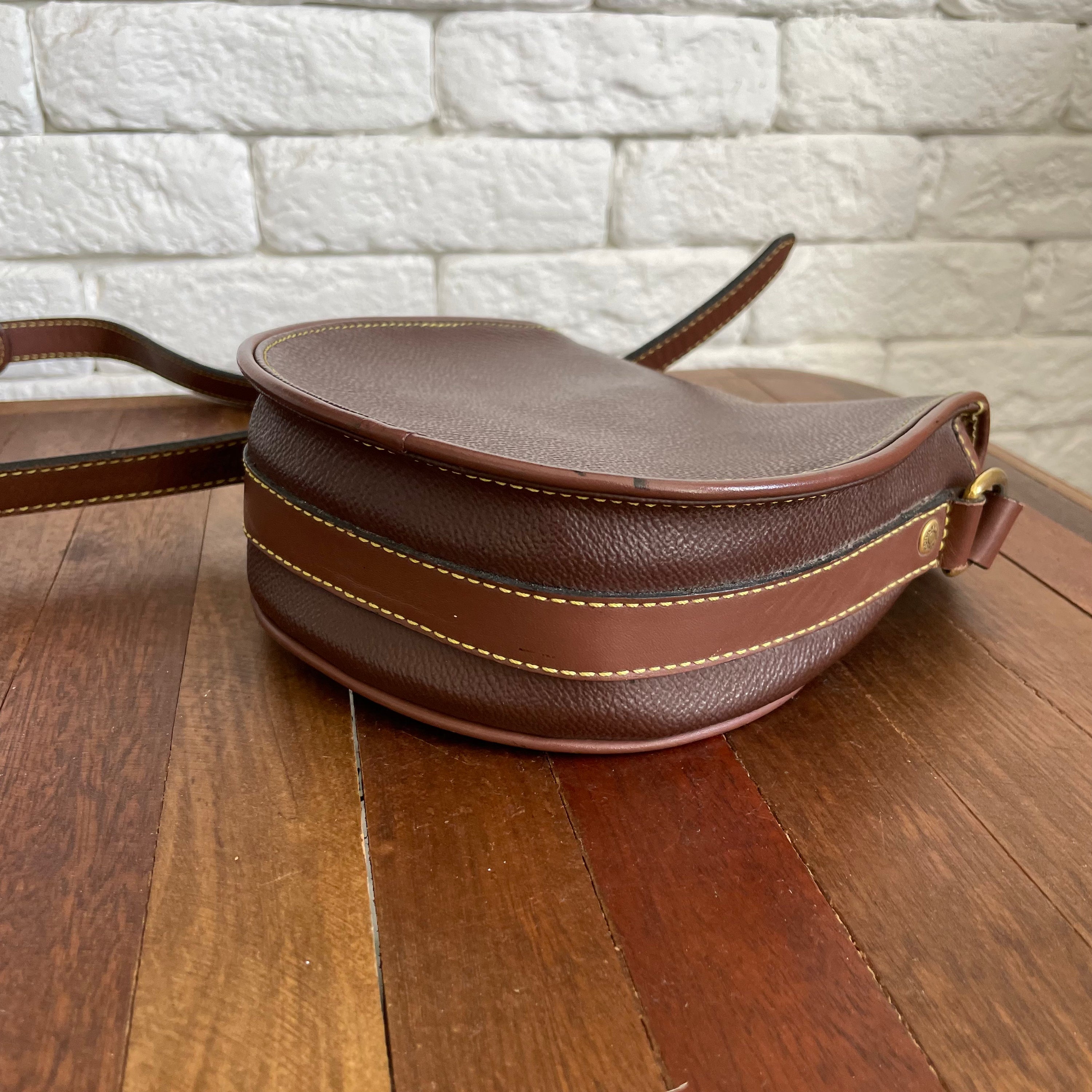 Victor Hugo Vintage Leather Crossbody