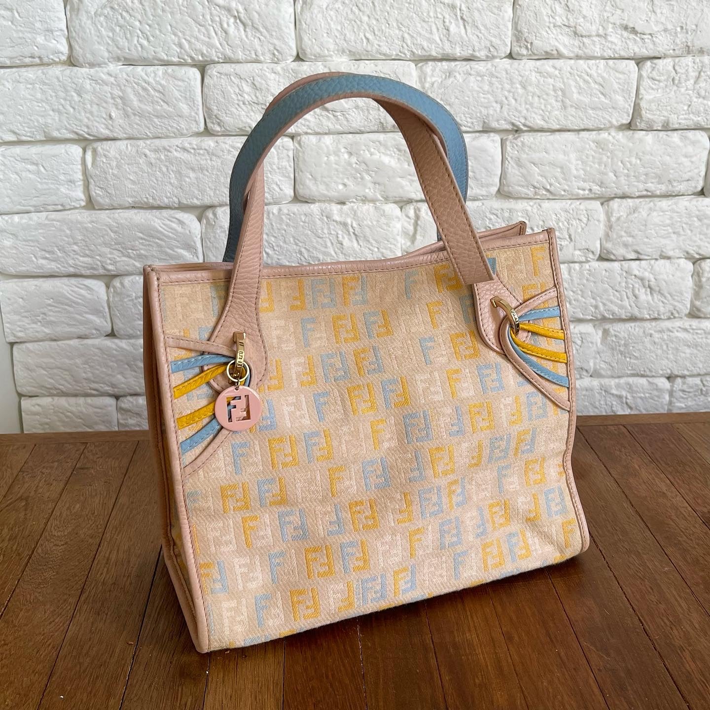 Fendi Tote Pastel Colors