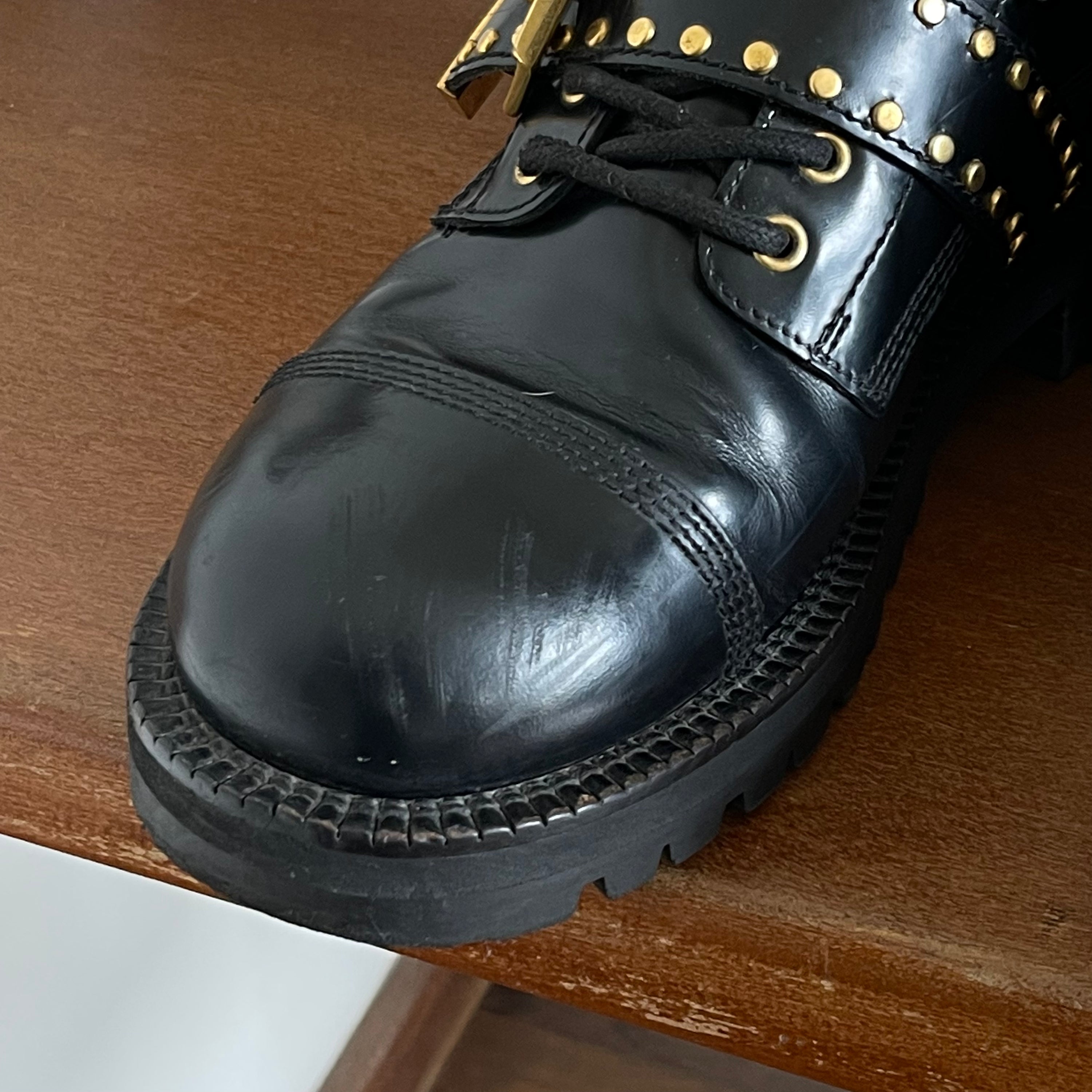 Versace 2018 Runway Boots