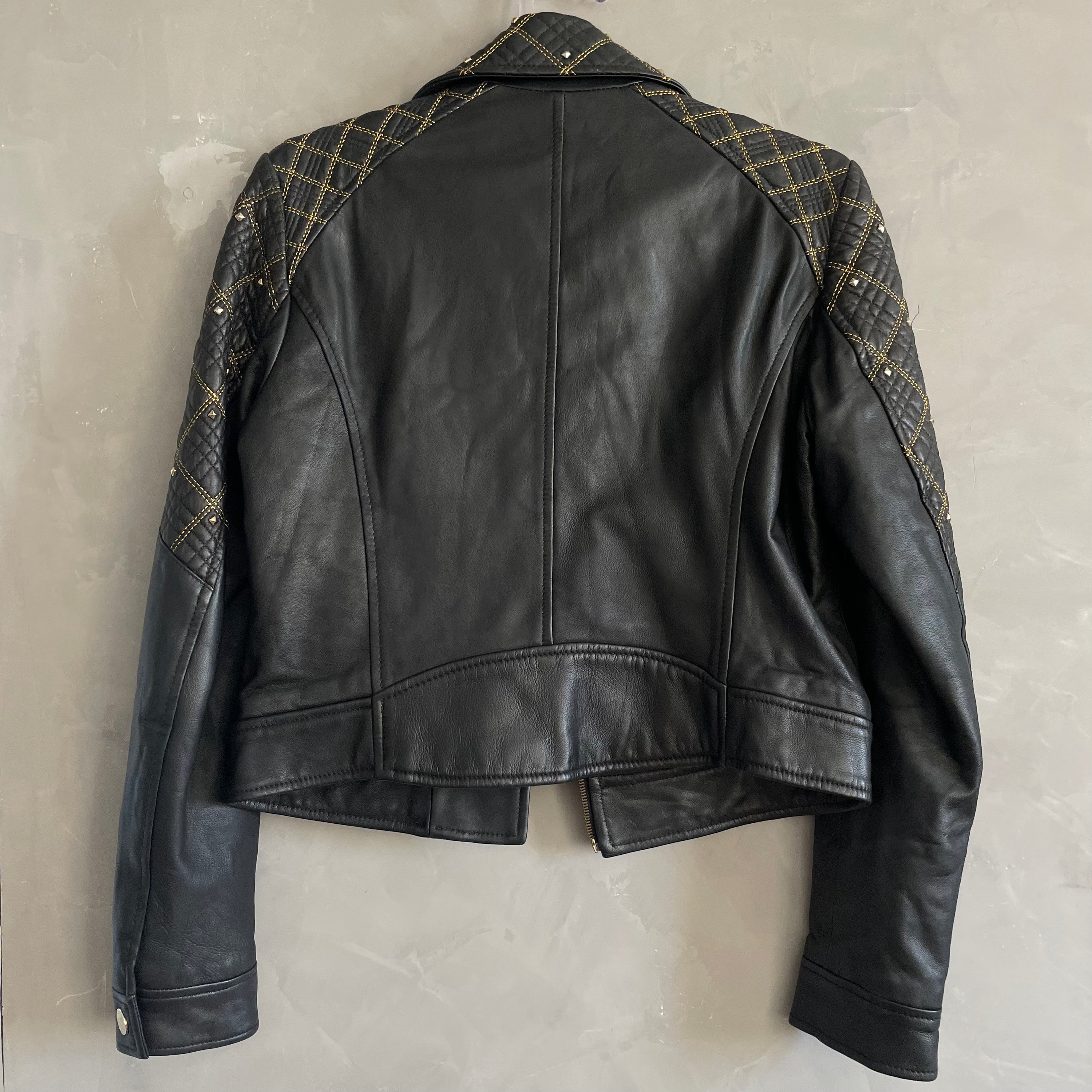Versace  Collection Leather Jacket