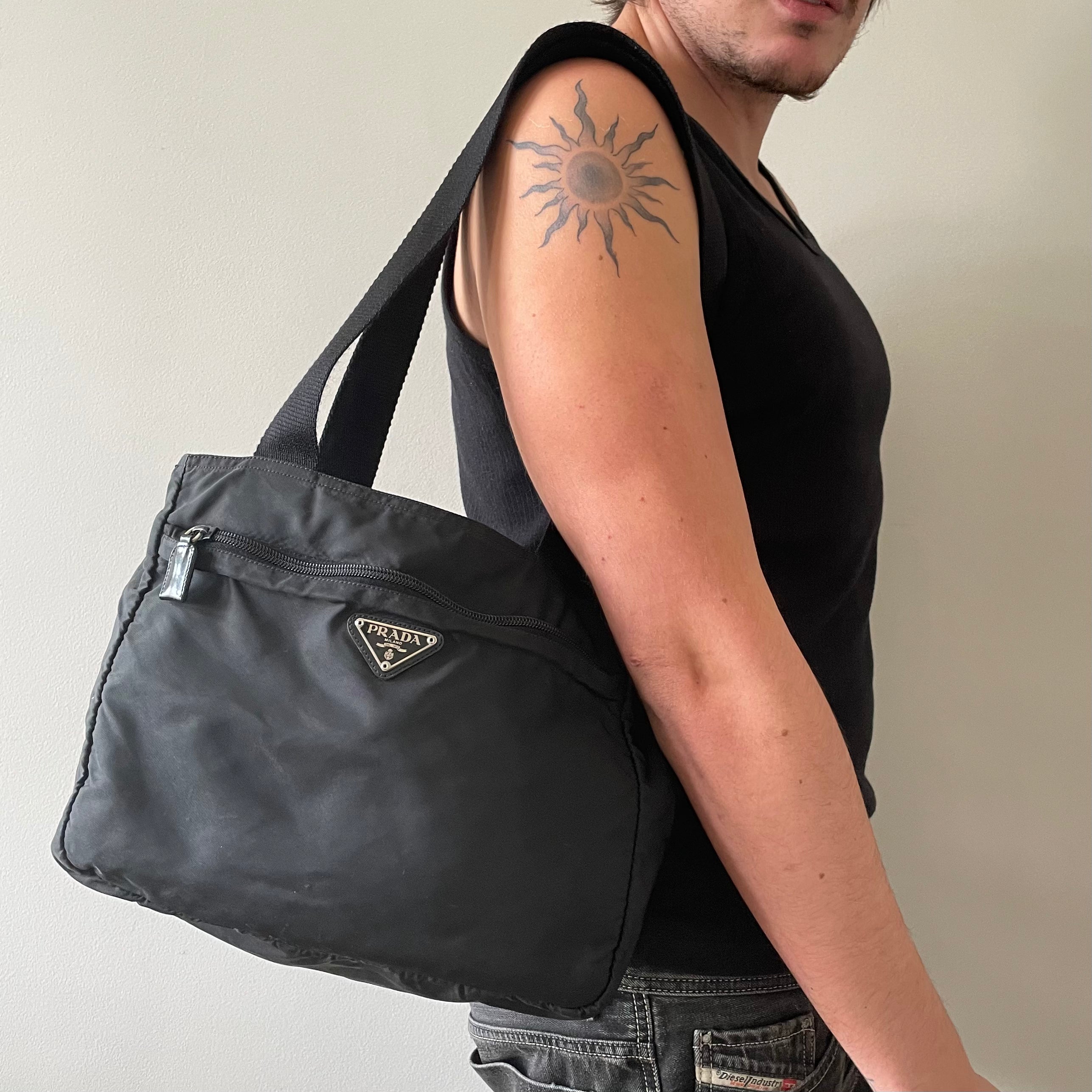 Prada Nylon Shoulder Bag