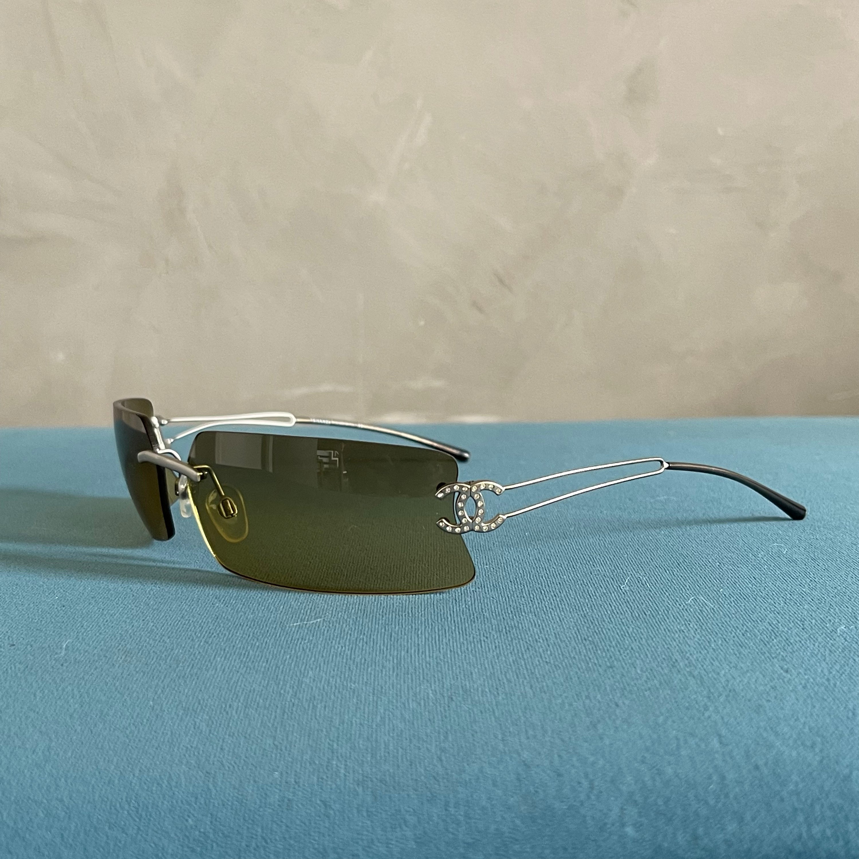 Chanel Crystal Sunglasses