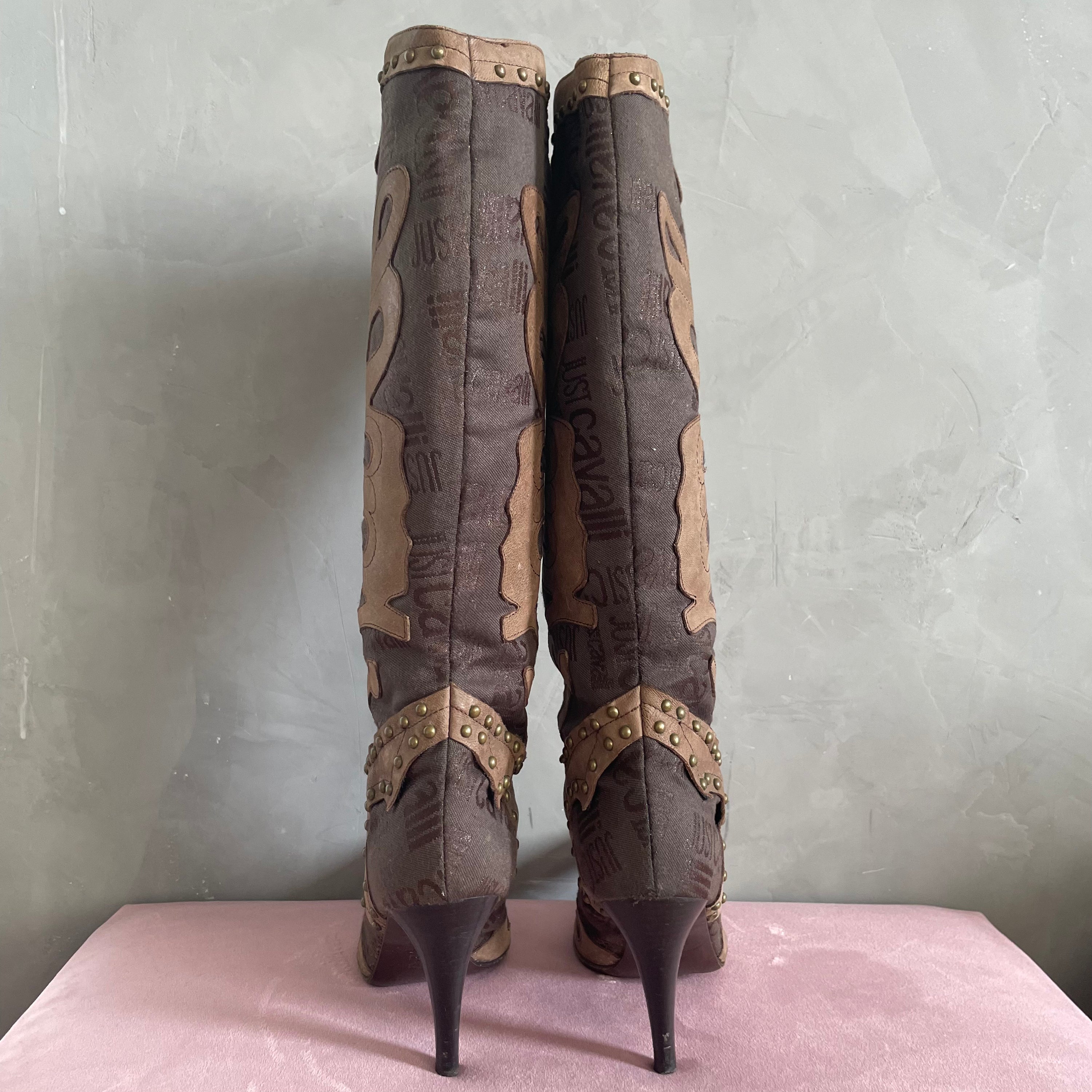 Cavalli Cowboy Butterfly Boots