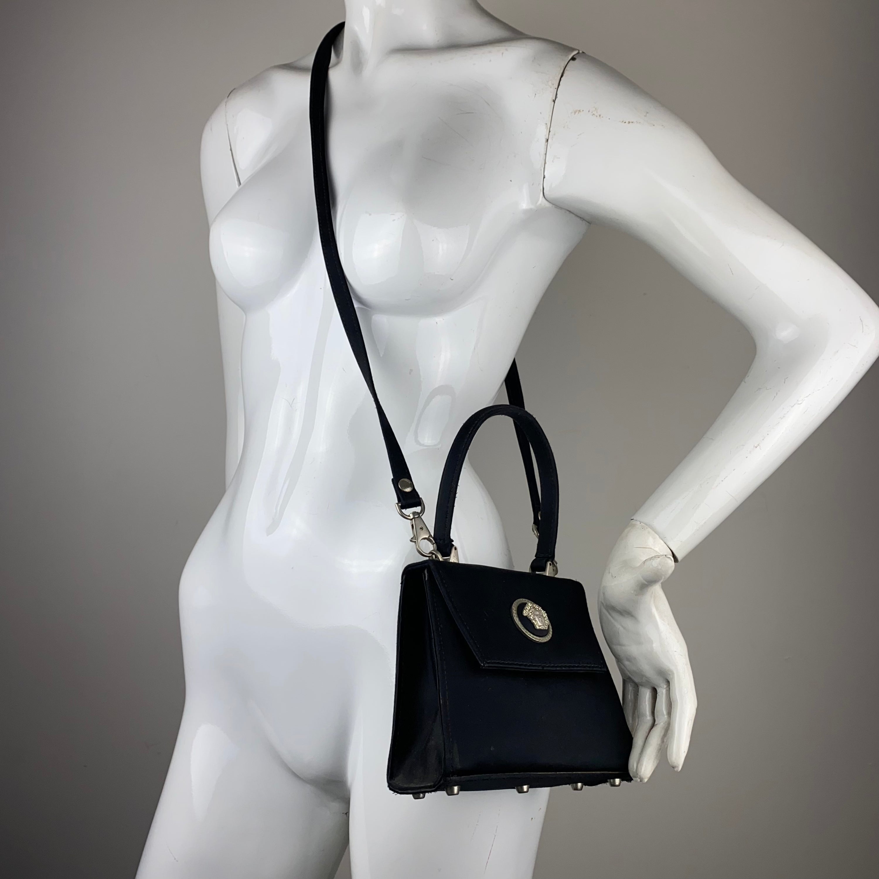 Gianni Versace Satin Mini Bag