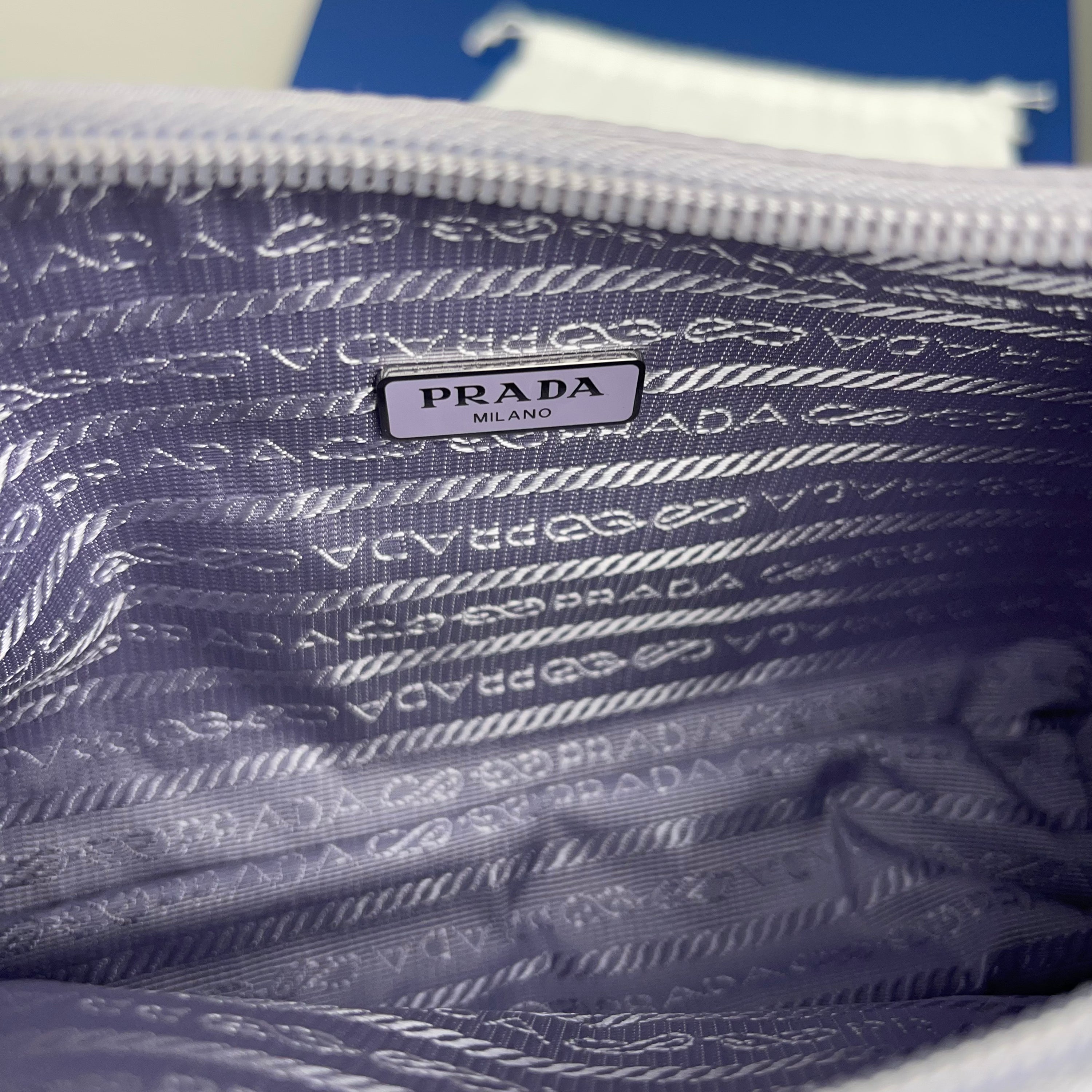 Prada Re-Edition Lilac Bag