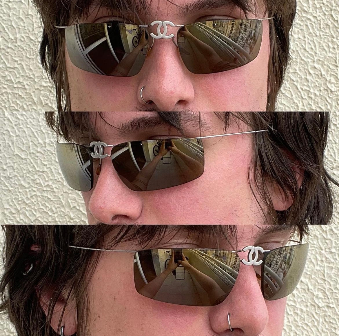 Chanel Logo Sunglasses