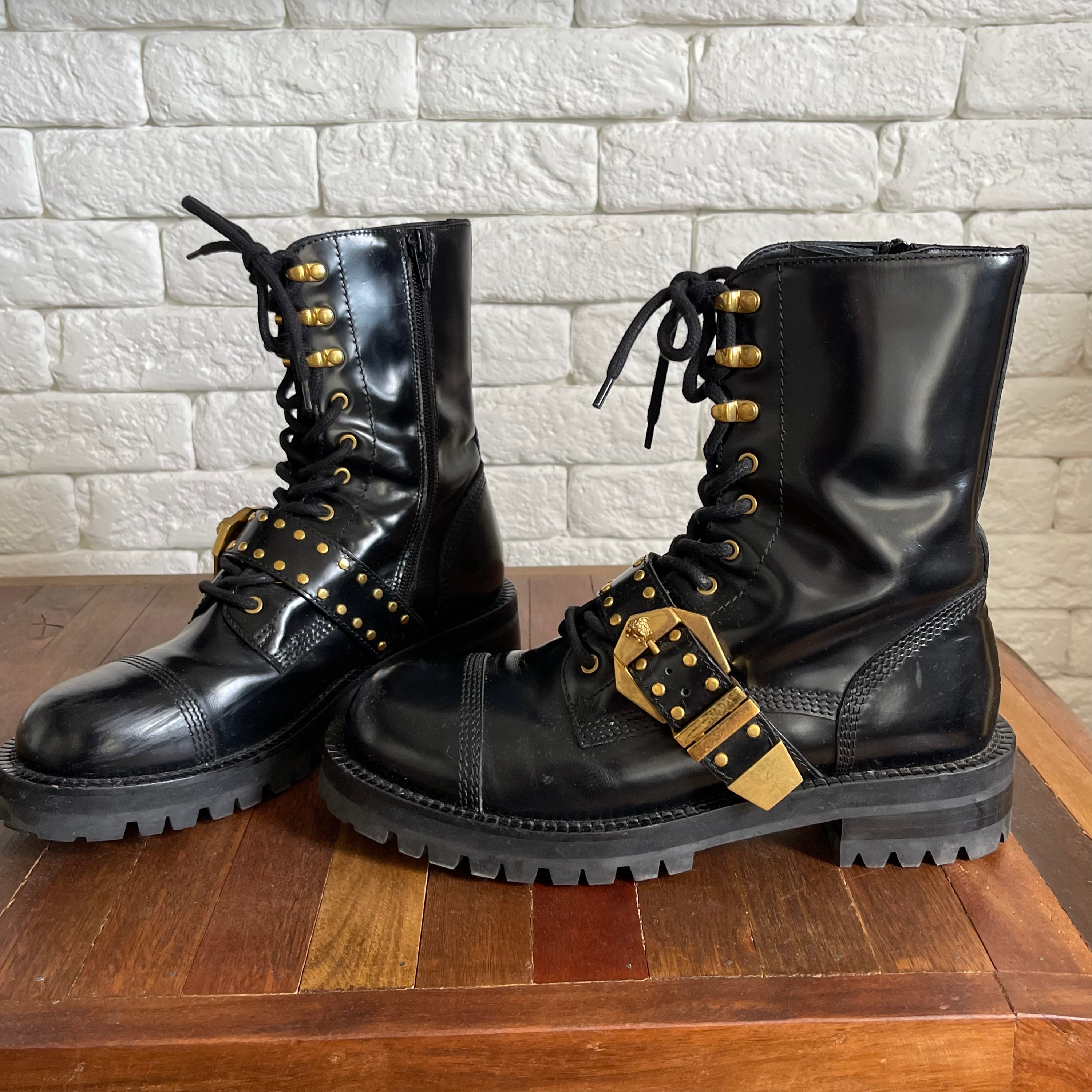 Versace Medusa Boots