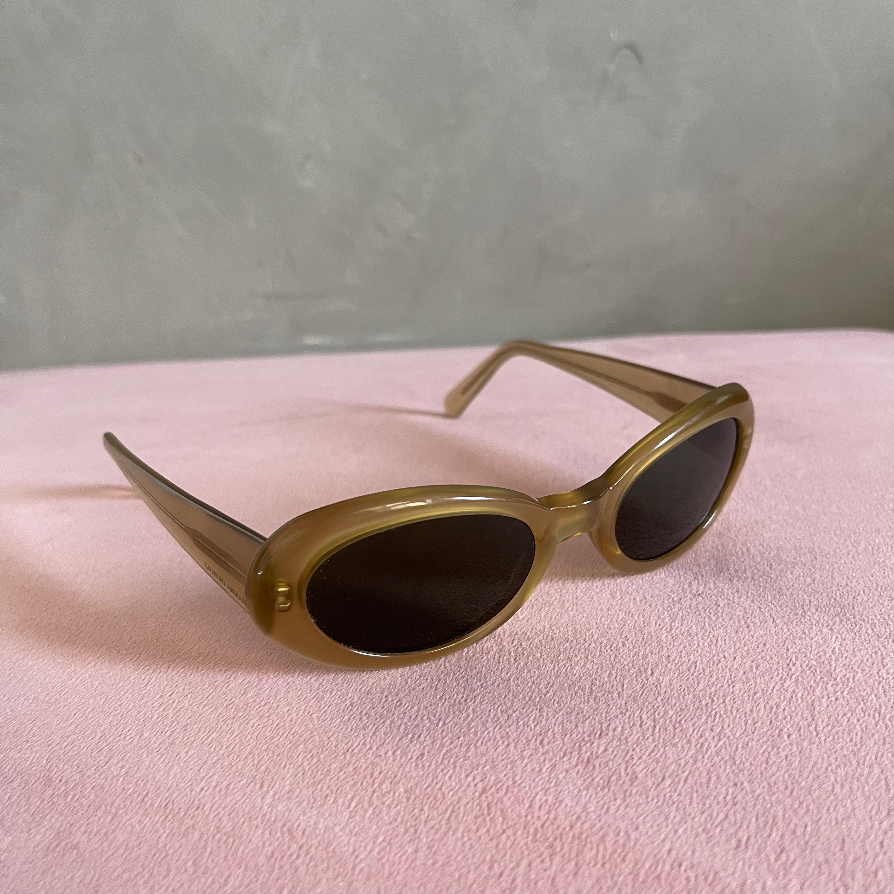 Giorgio Armani Round Sunglasses