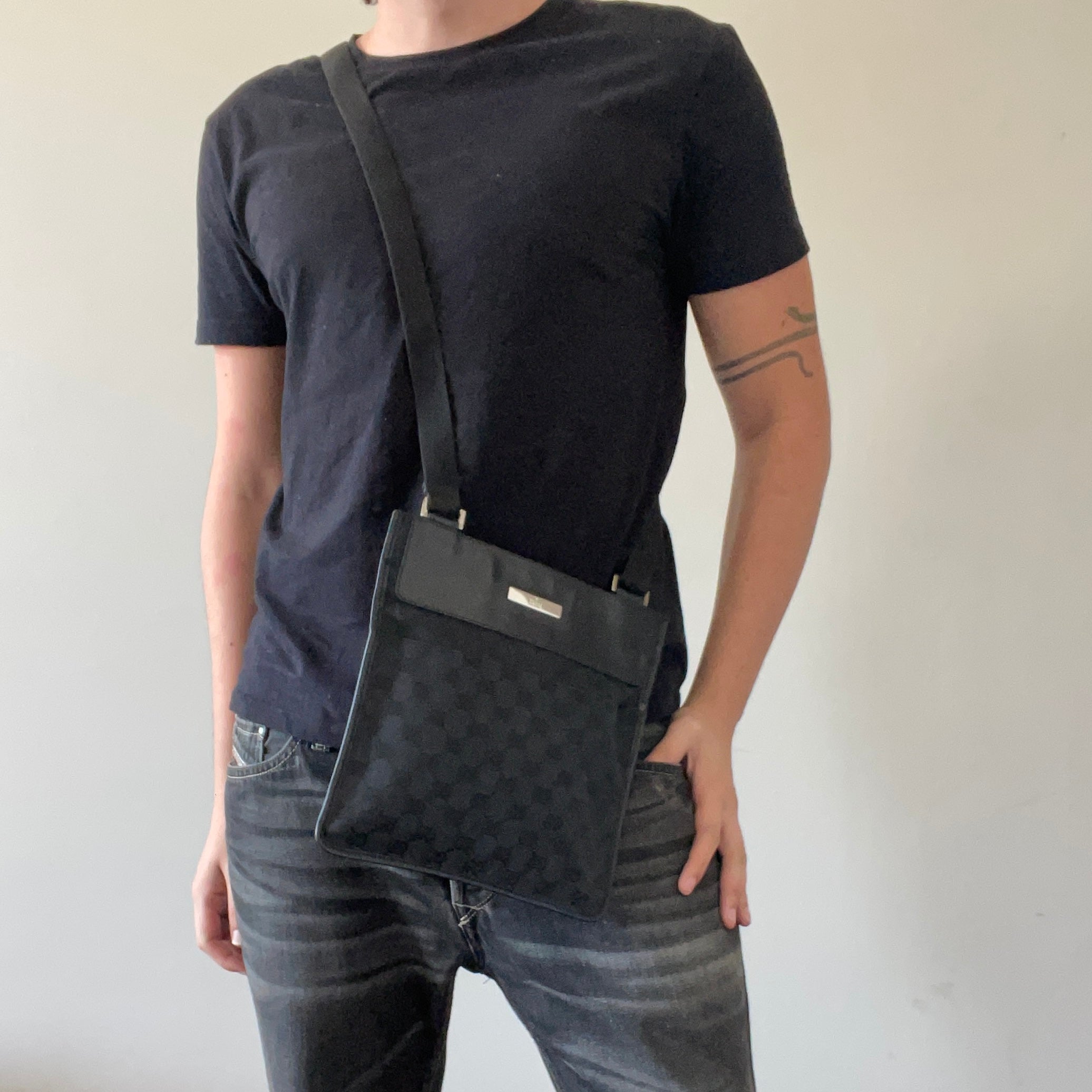 Gucci Crossbody Black Monogram