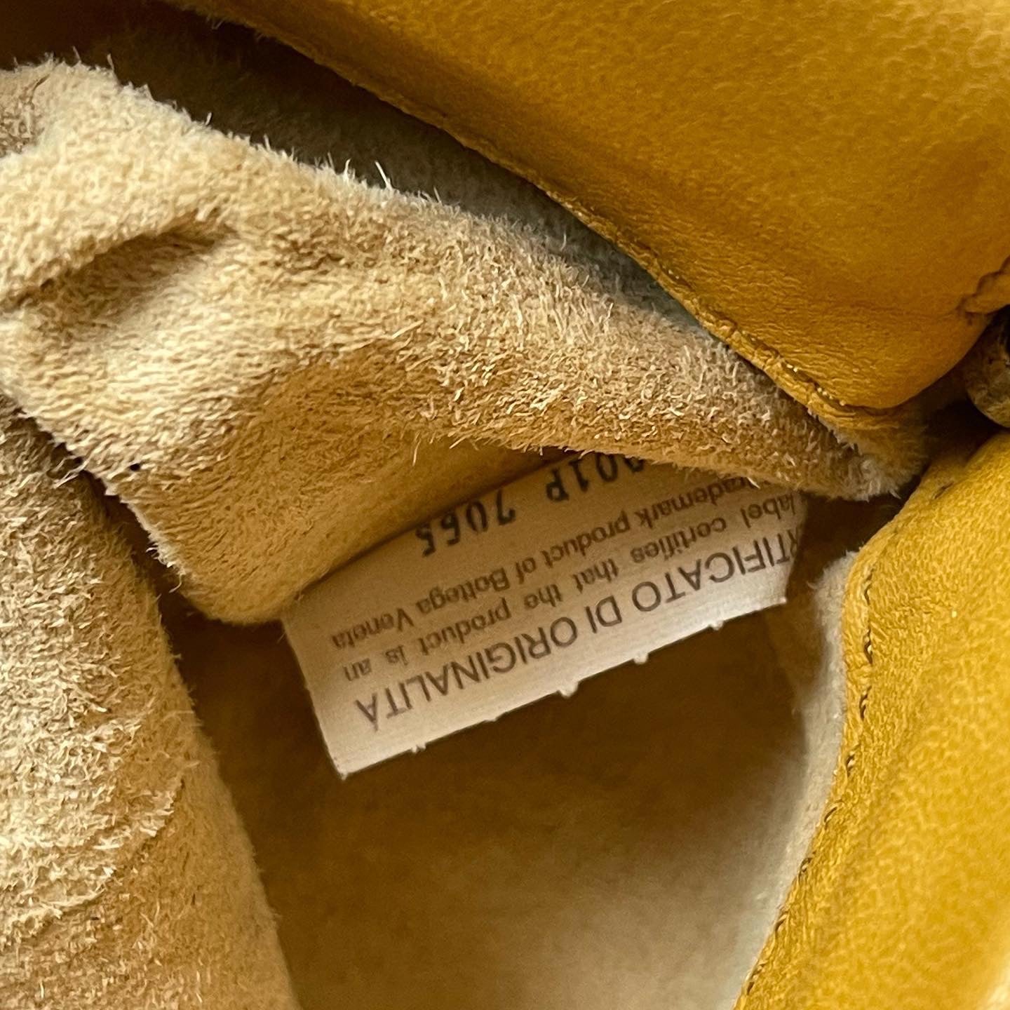 Bottega Veneta Poxhette Yellow