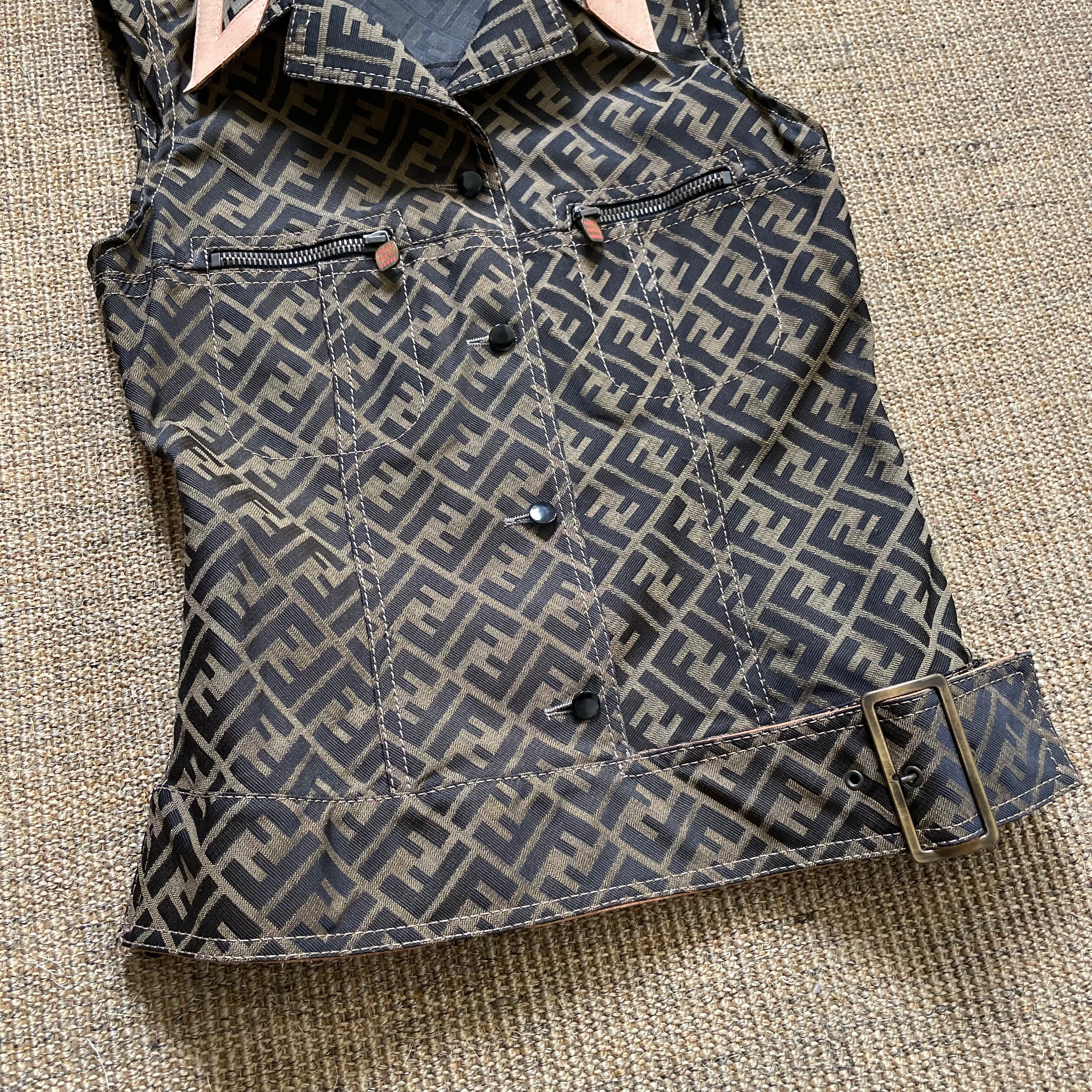 Fendi Vest Monogram