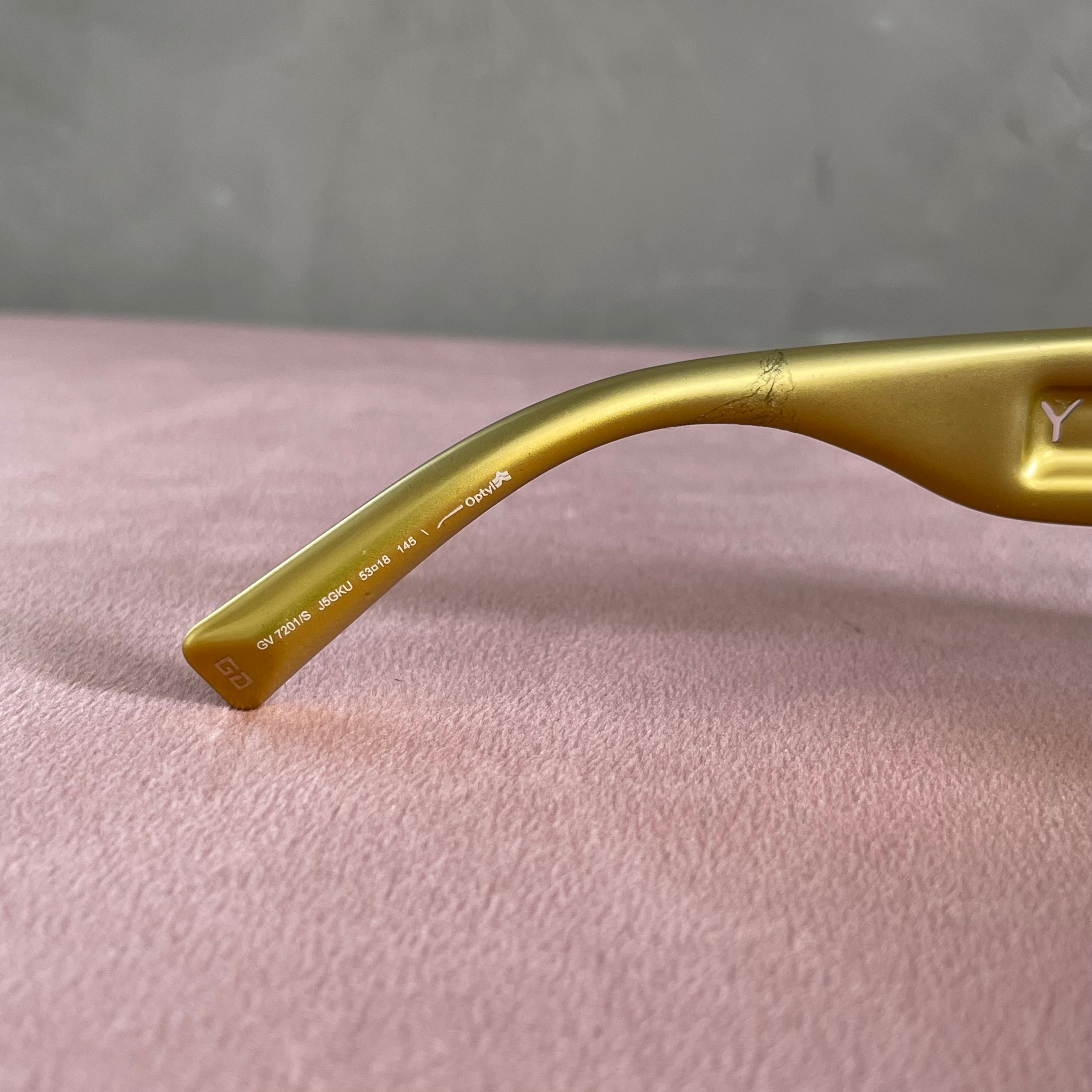 Givenchy Gold Gv 7201 Sunglasses