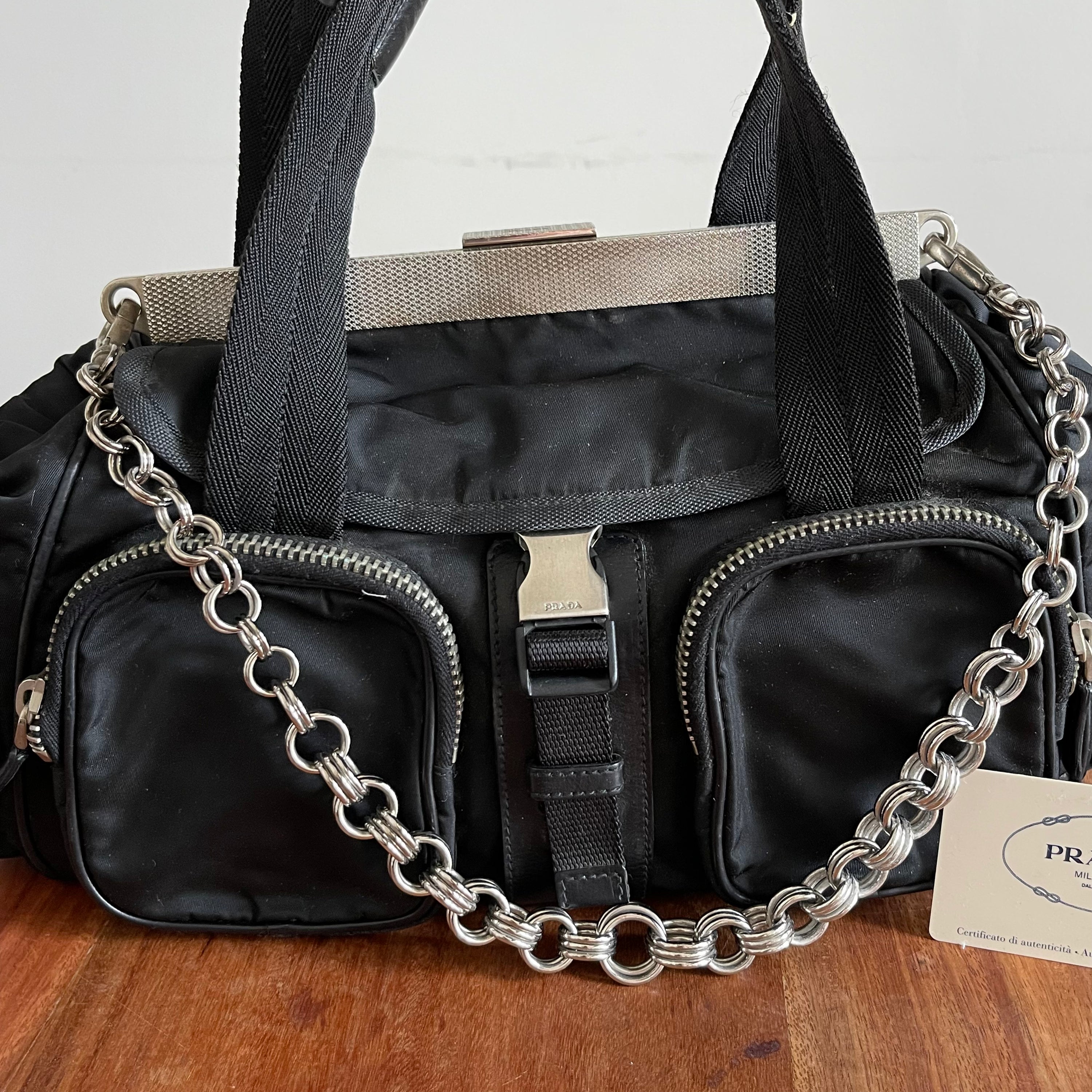 Prada Active Cargo Chain Bag