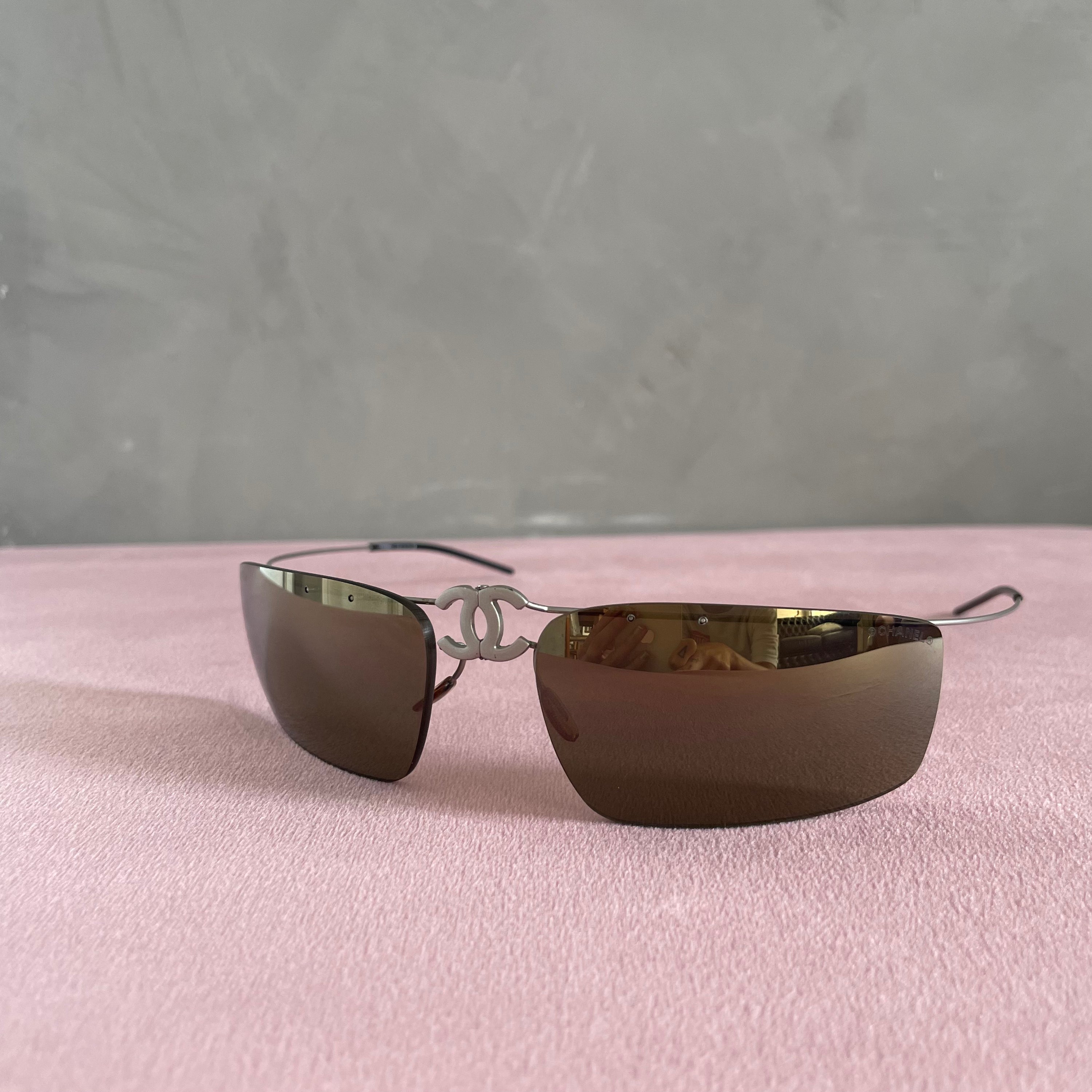 Chanel Logo Sunglasses