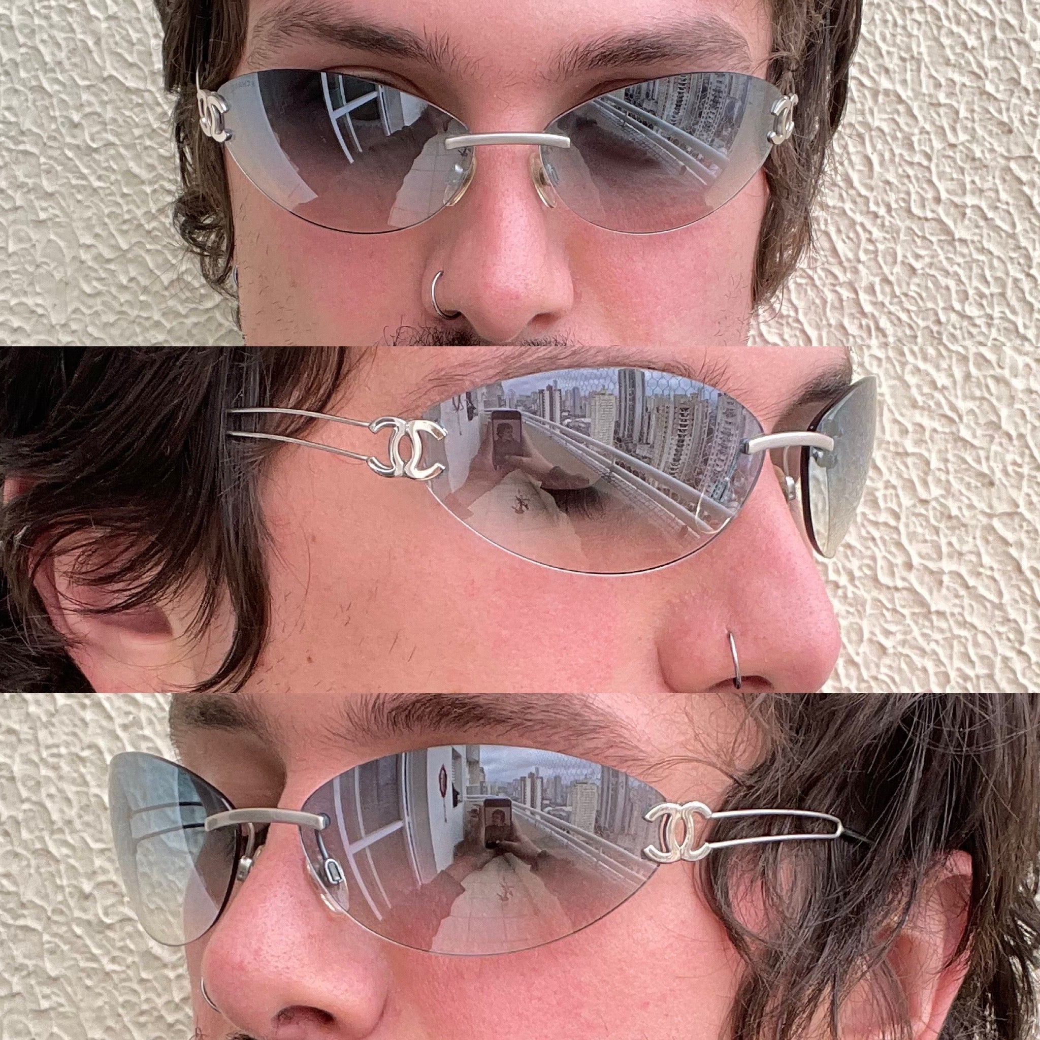 Chanel 4049 Transparent Blue Sunglasses