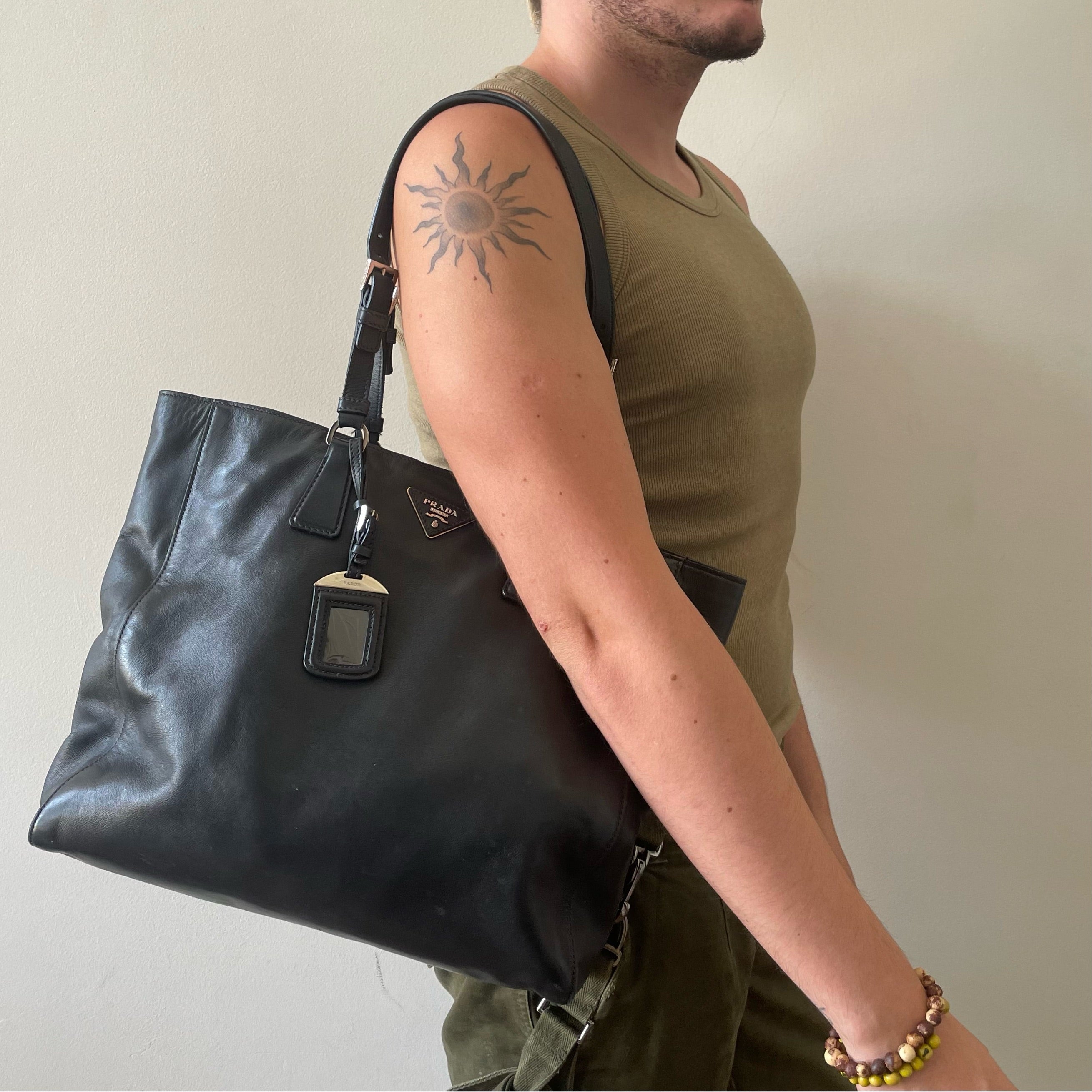 Prada Leather Tote