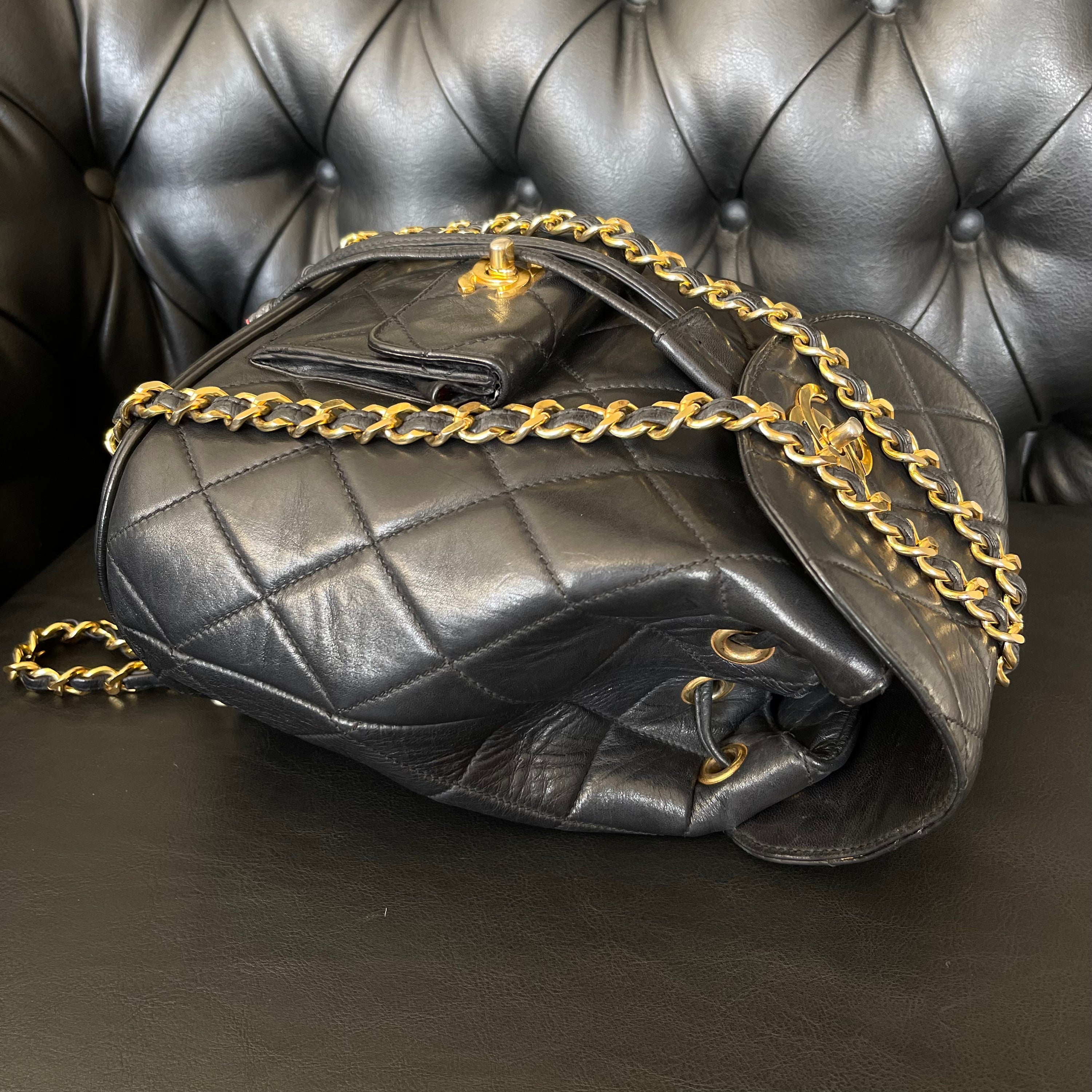 Chanel 90s Quilted Mini Backpack