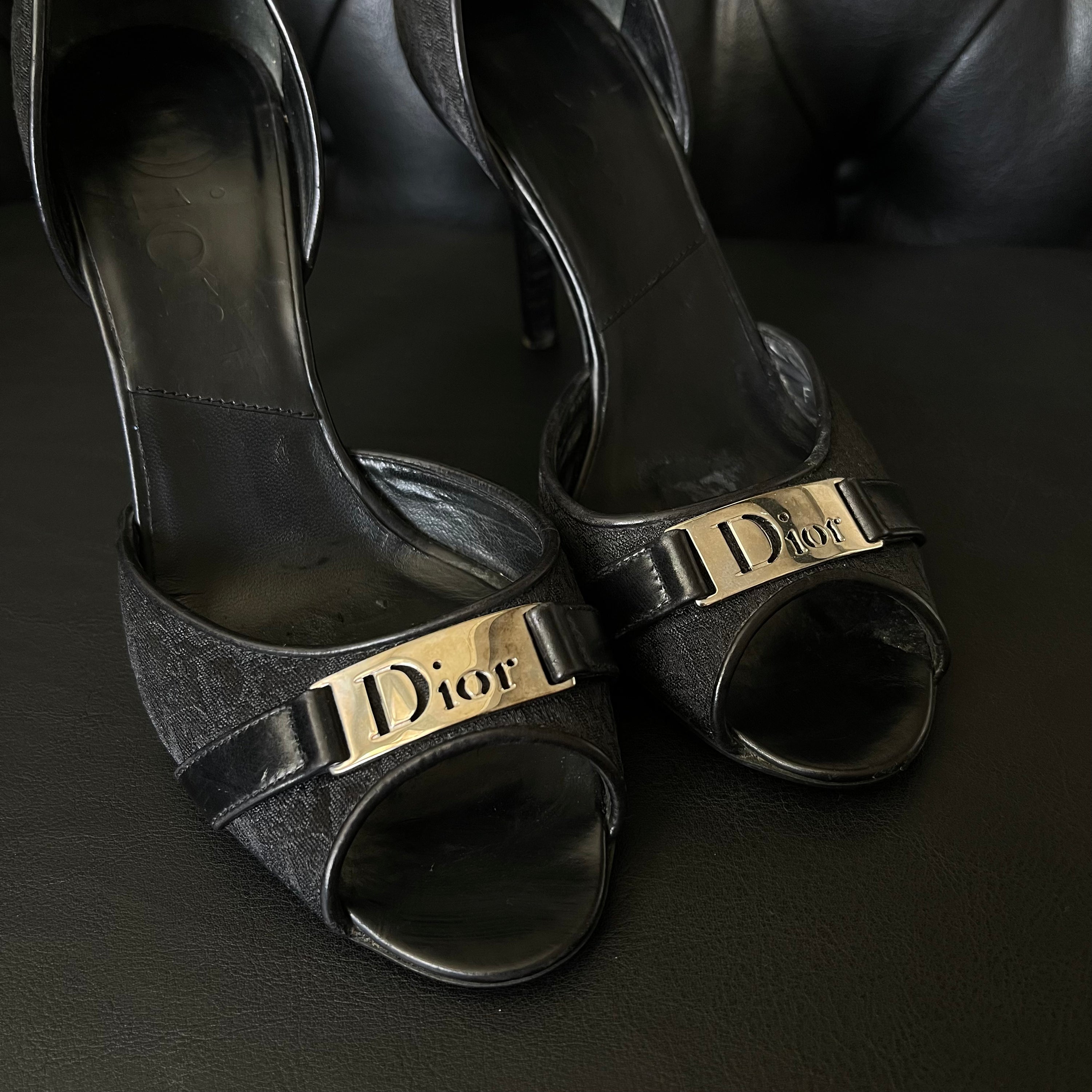 Dior Black Heels