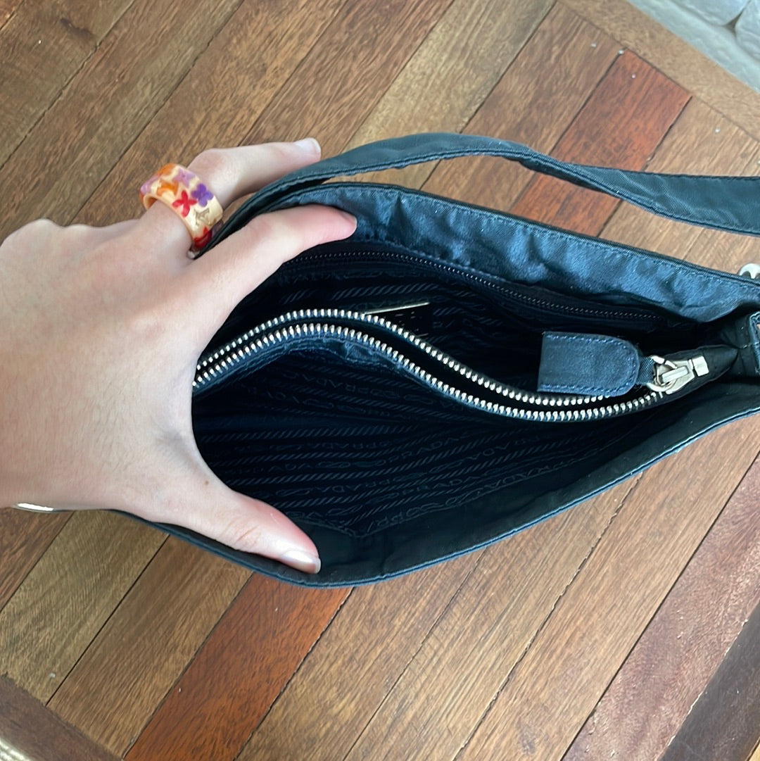 Prada 90s Nylon Shoulder Bag