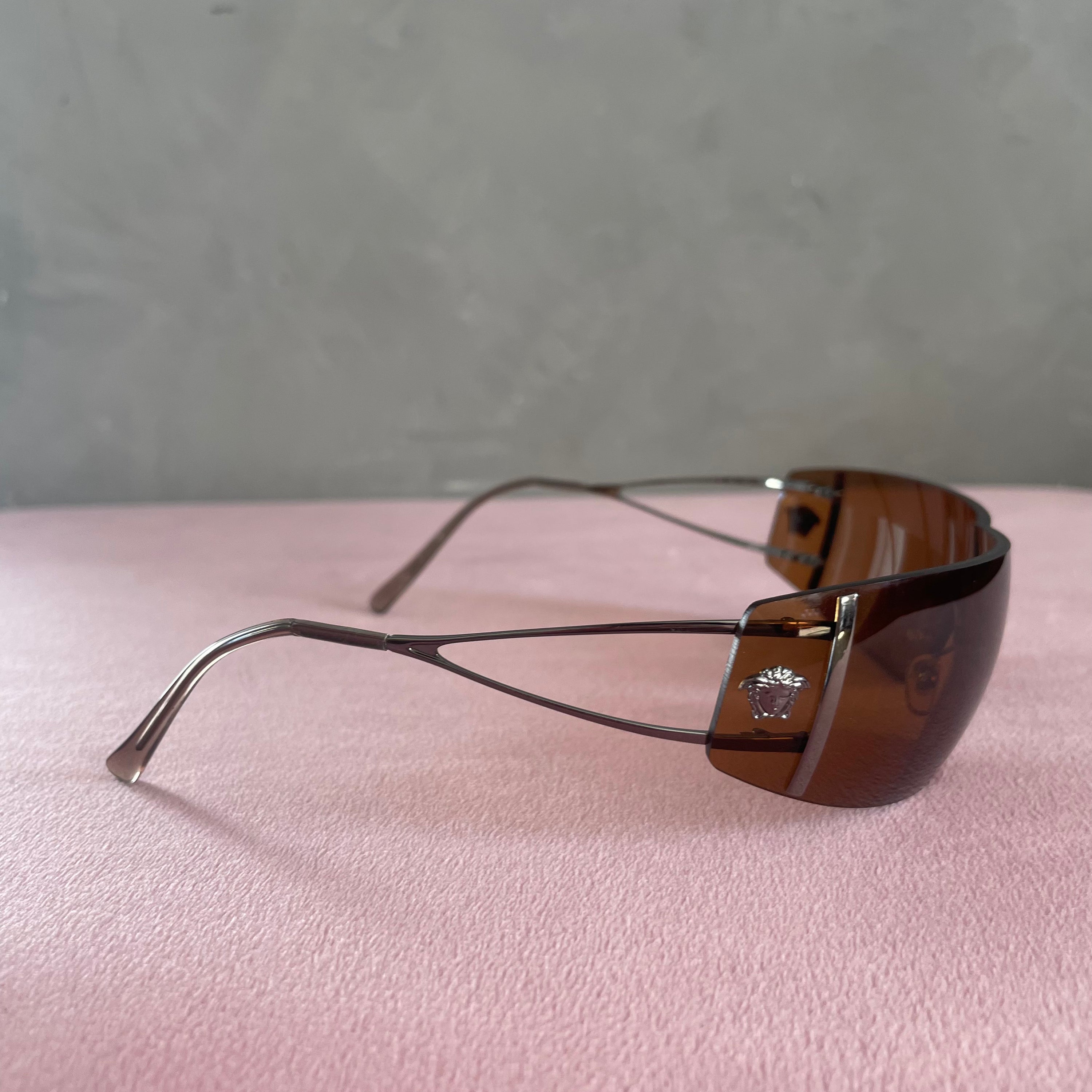 Versace Mask Medusa Sunglasses