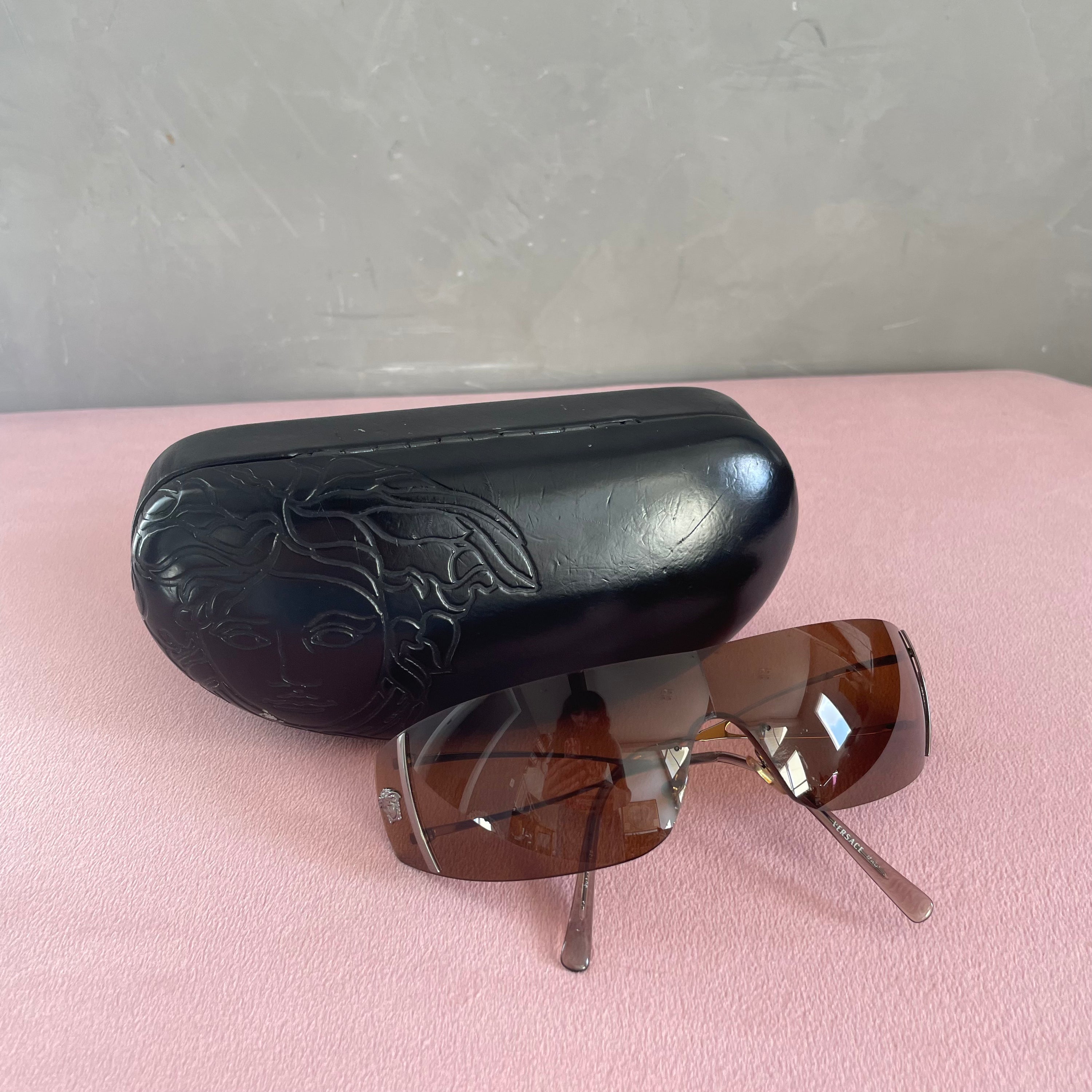 Versace Mask Medusa Sunglasses