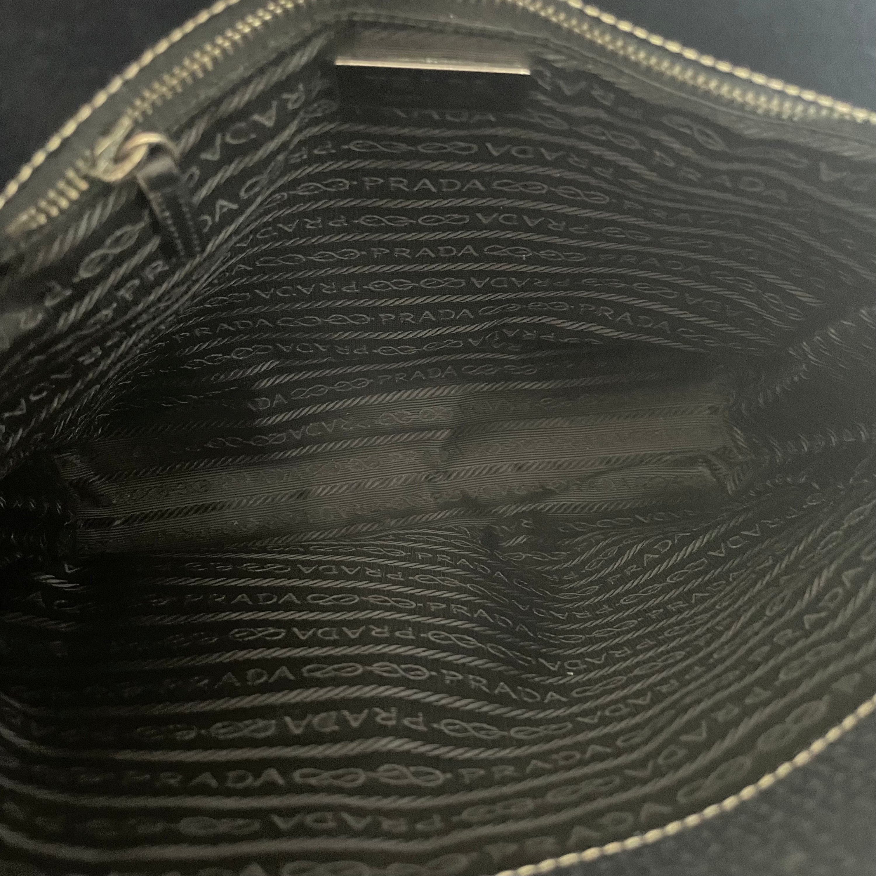 Prada Grey Tote Bag