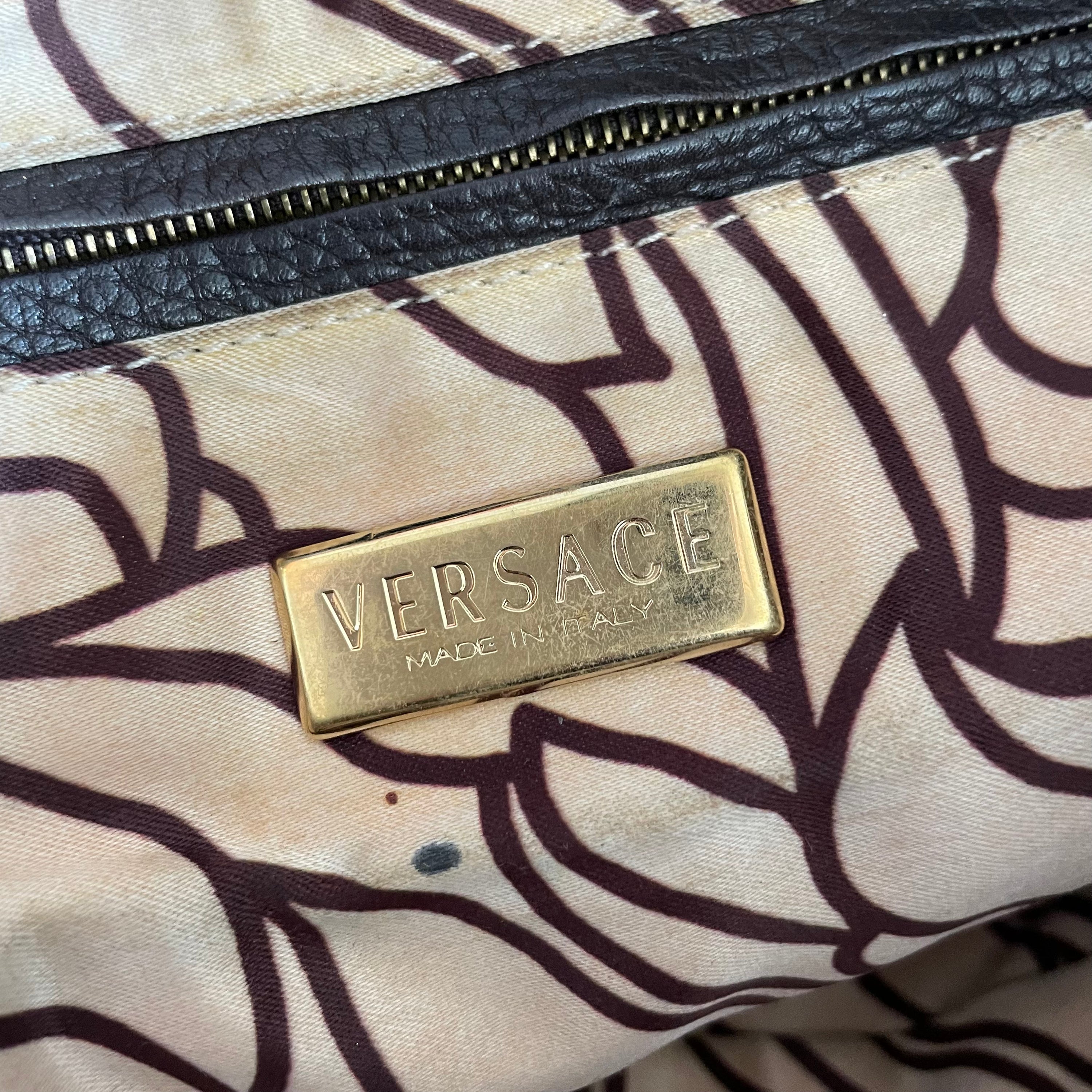 Versace Half Moon Medusa Bag