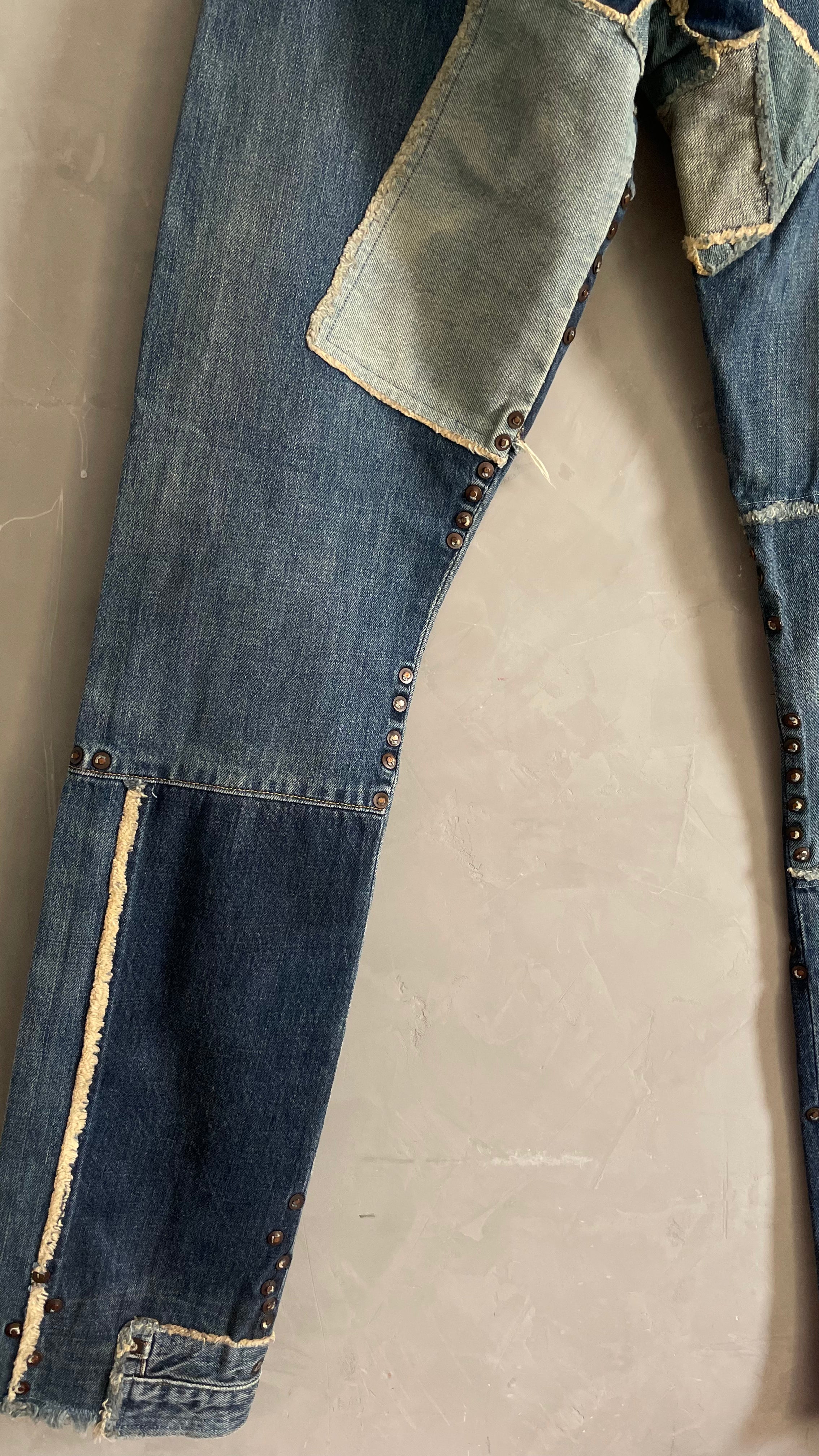 Levis Jeans Patchwork