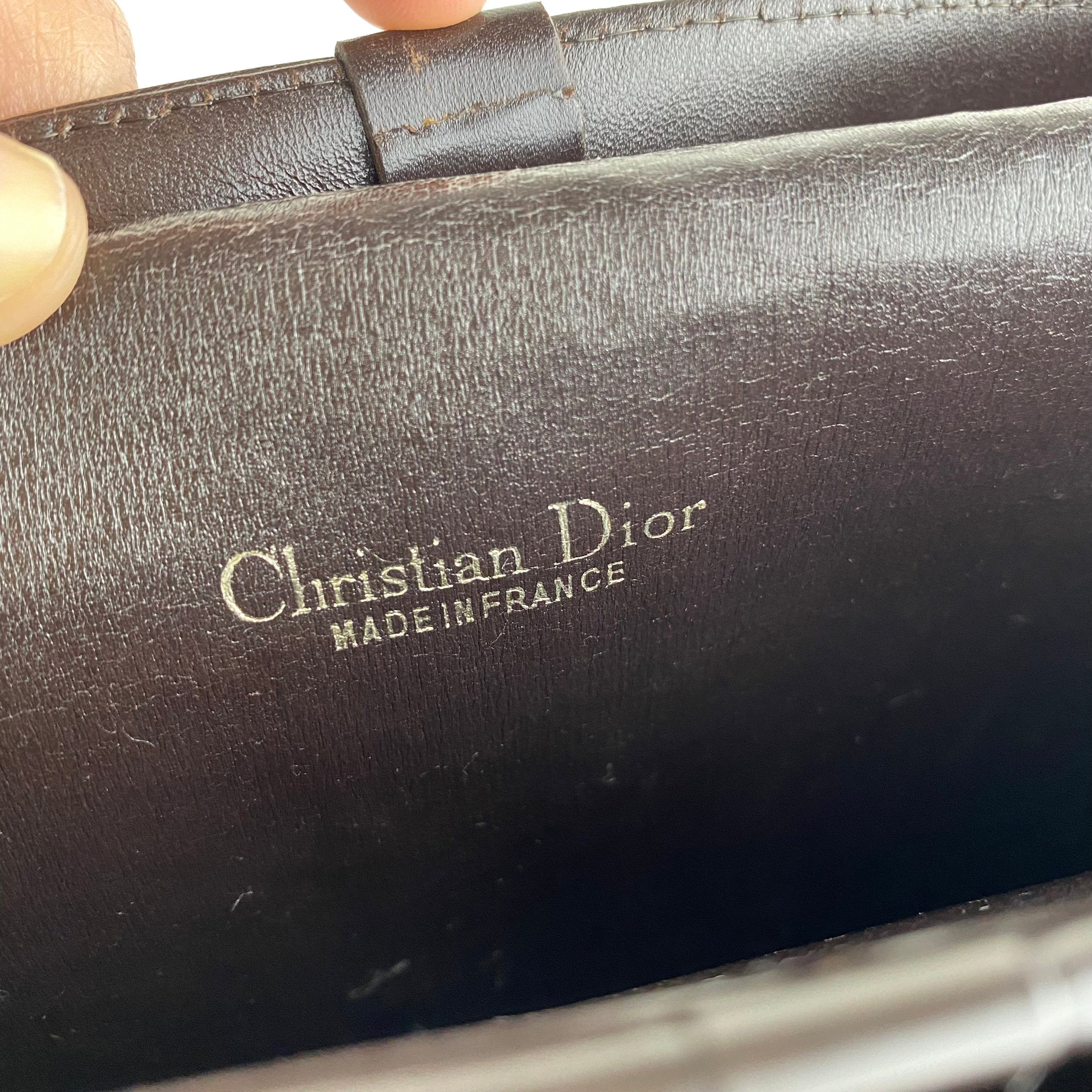 Christian Dior Vintage Monogram Shoulder Bag
