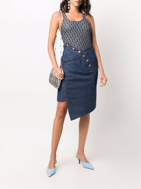 Christian Dior 2000 Denim Skirt