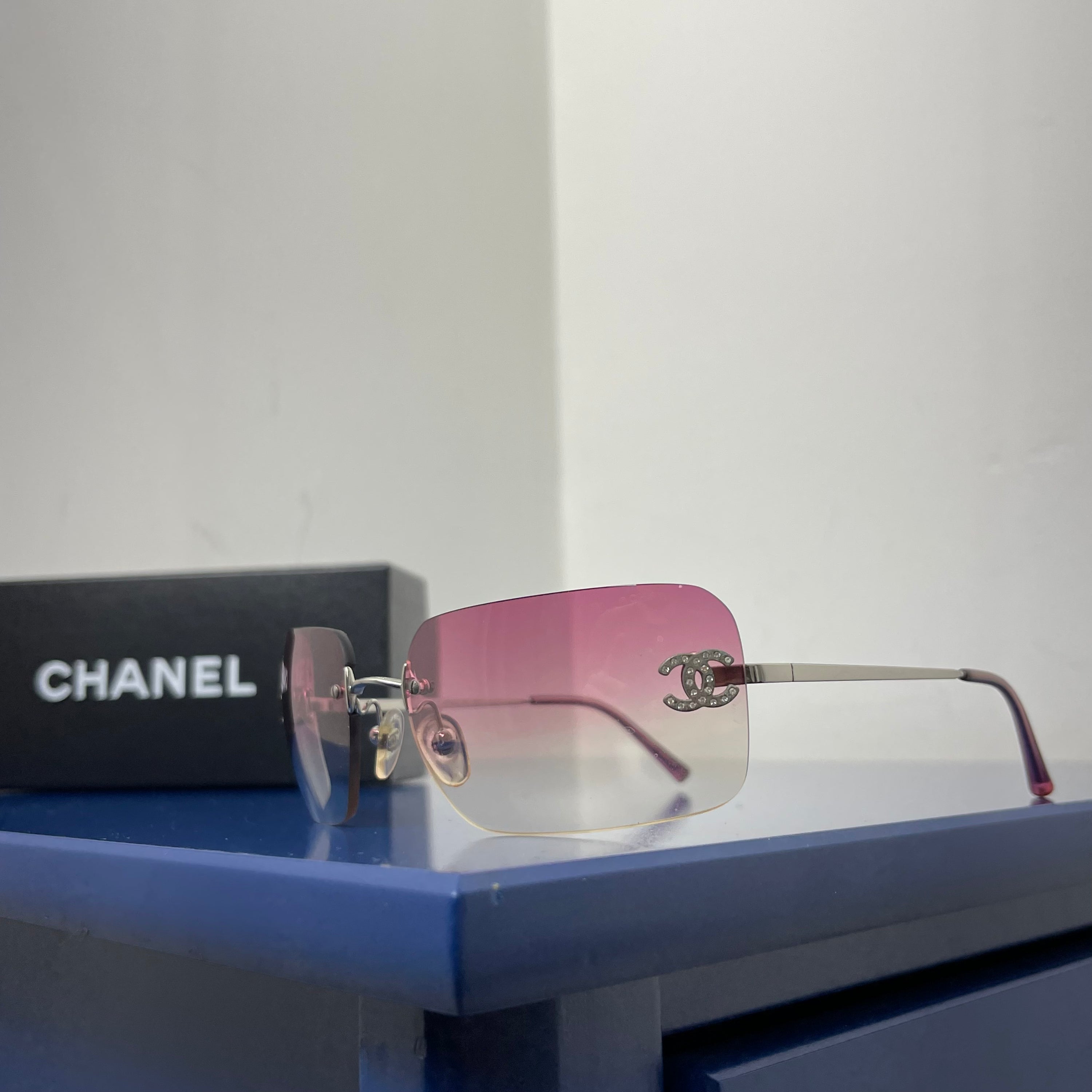 Chanel 4017-D Pink Crystal