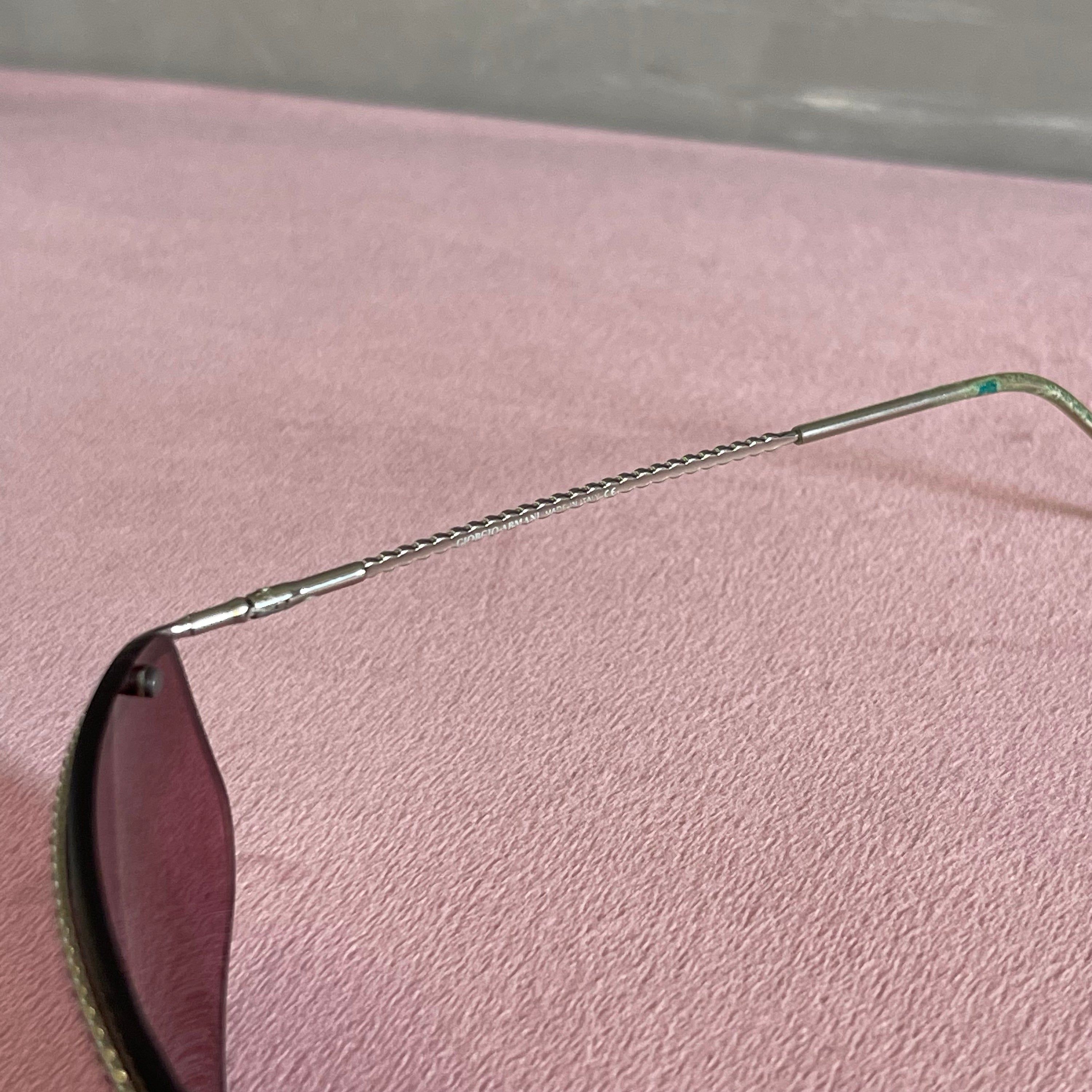 Giorgio Armani Pink Sunglasses