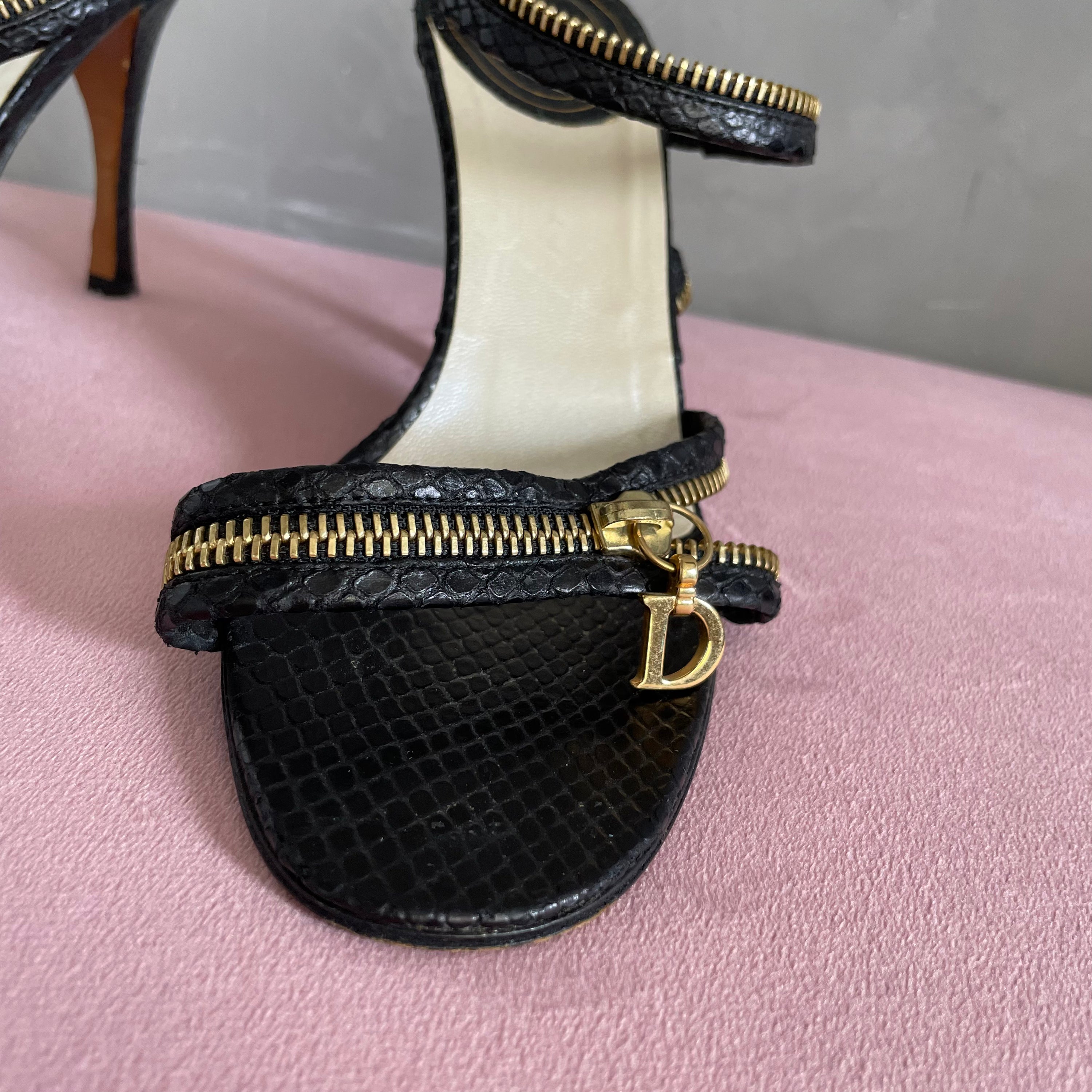 Dior Zipper Heels