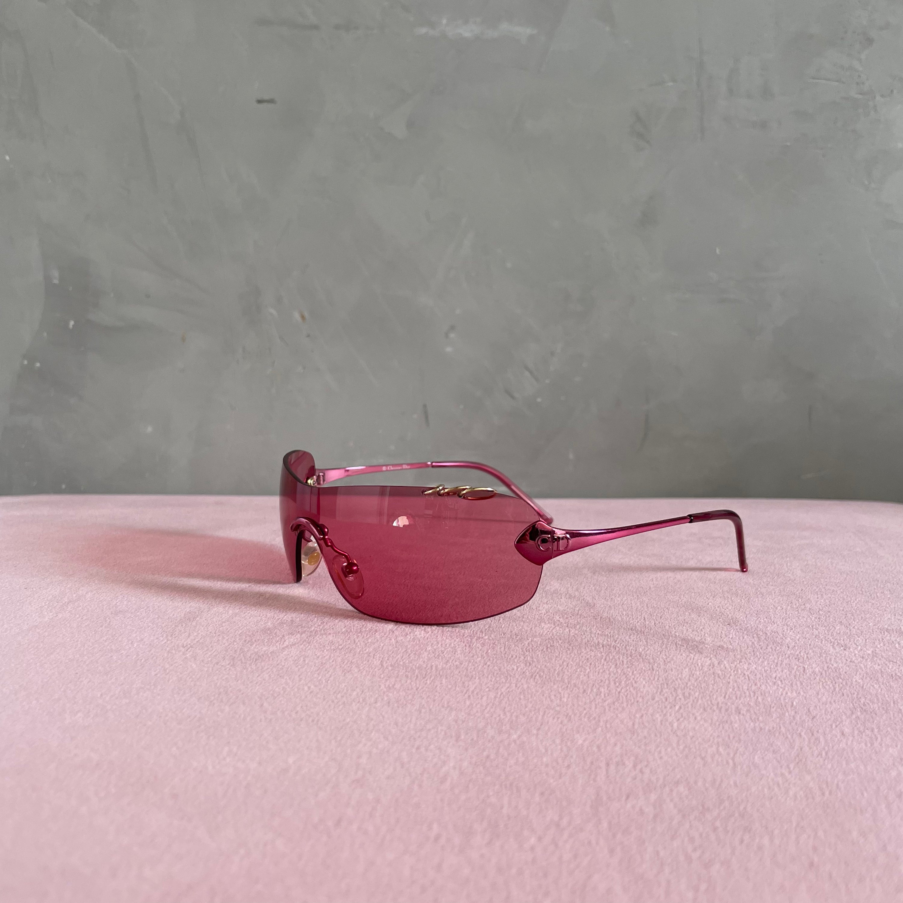 Christian Dior Piercing Pink Sunglasses