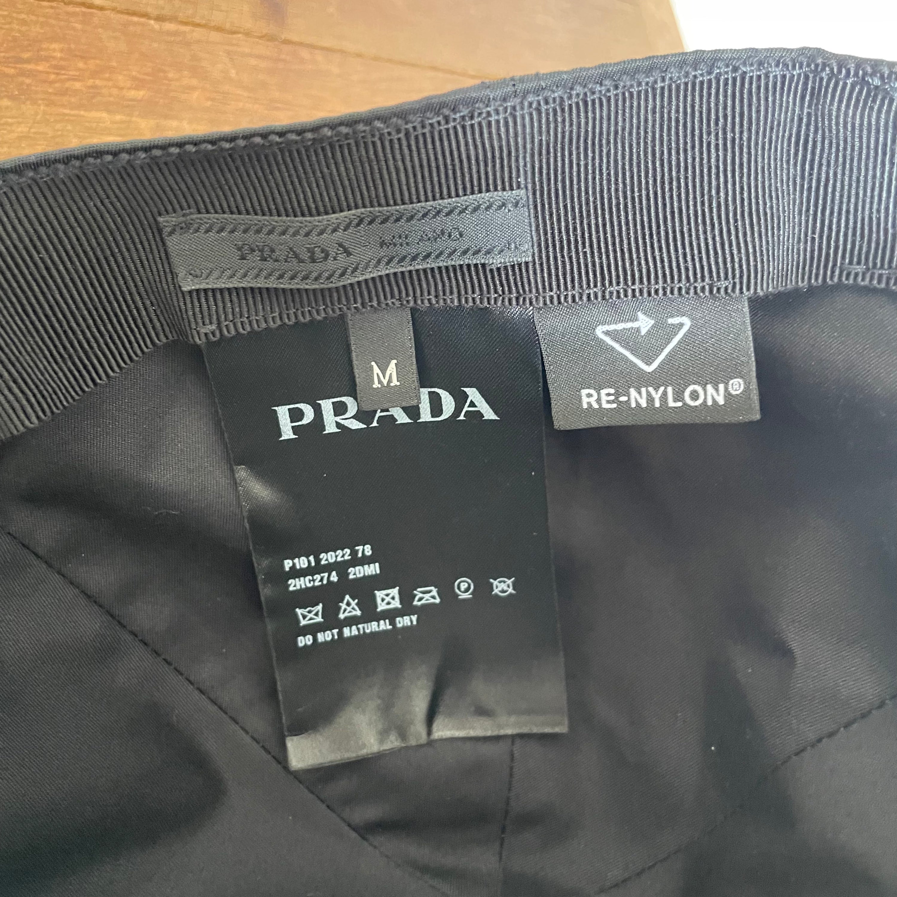 Prada Re-edition Nylon Hat
