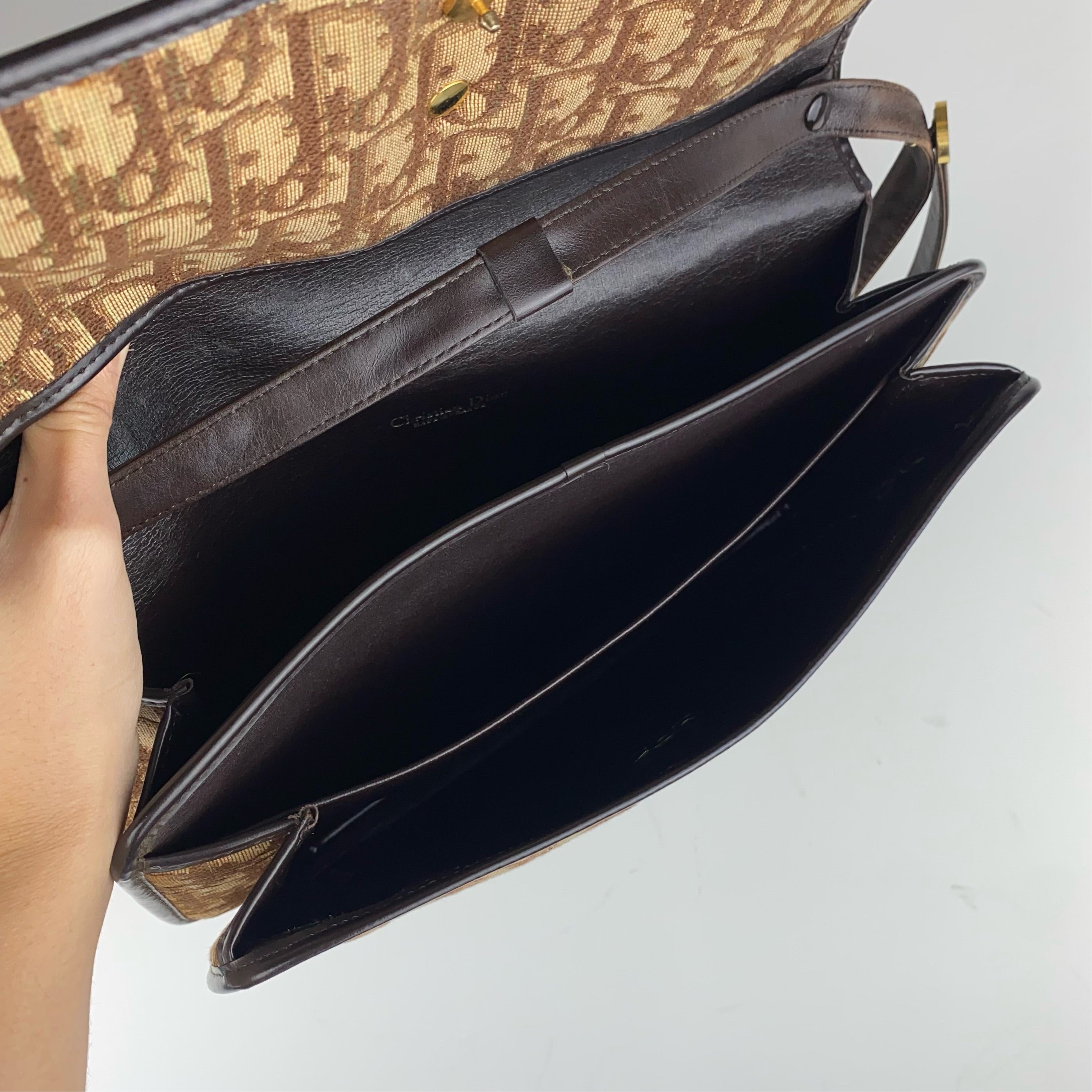 Christian Dior Vintage Monogram Shoulder Bag