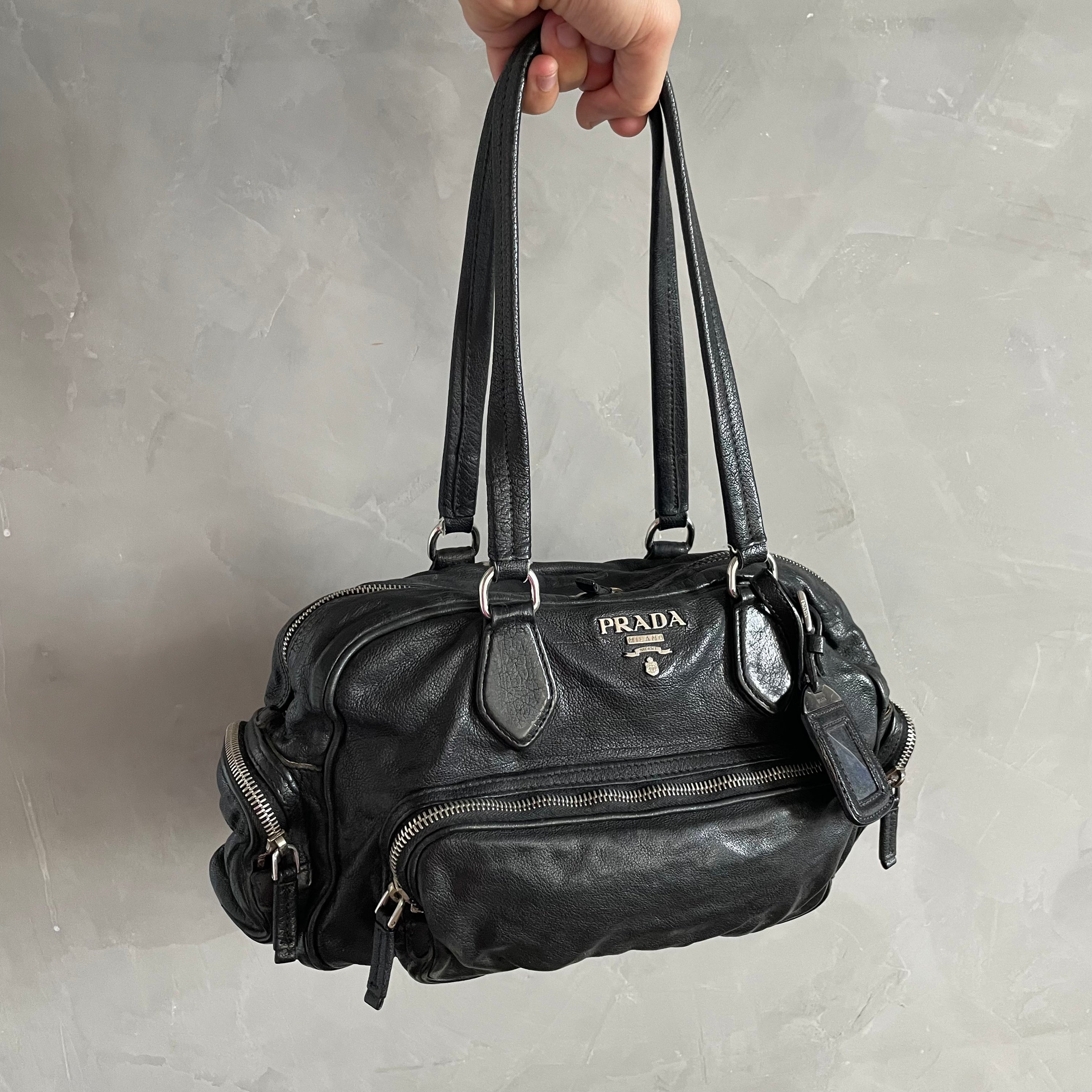 Prada Leather Shoulder Bag