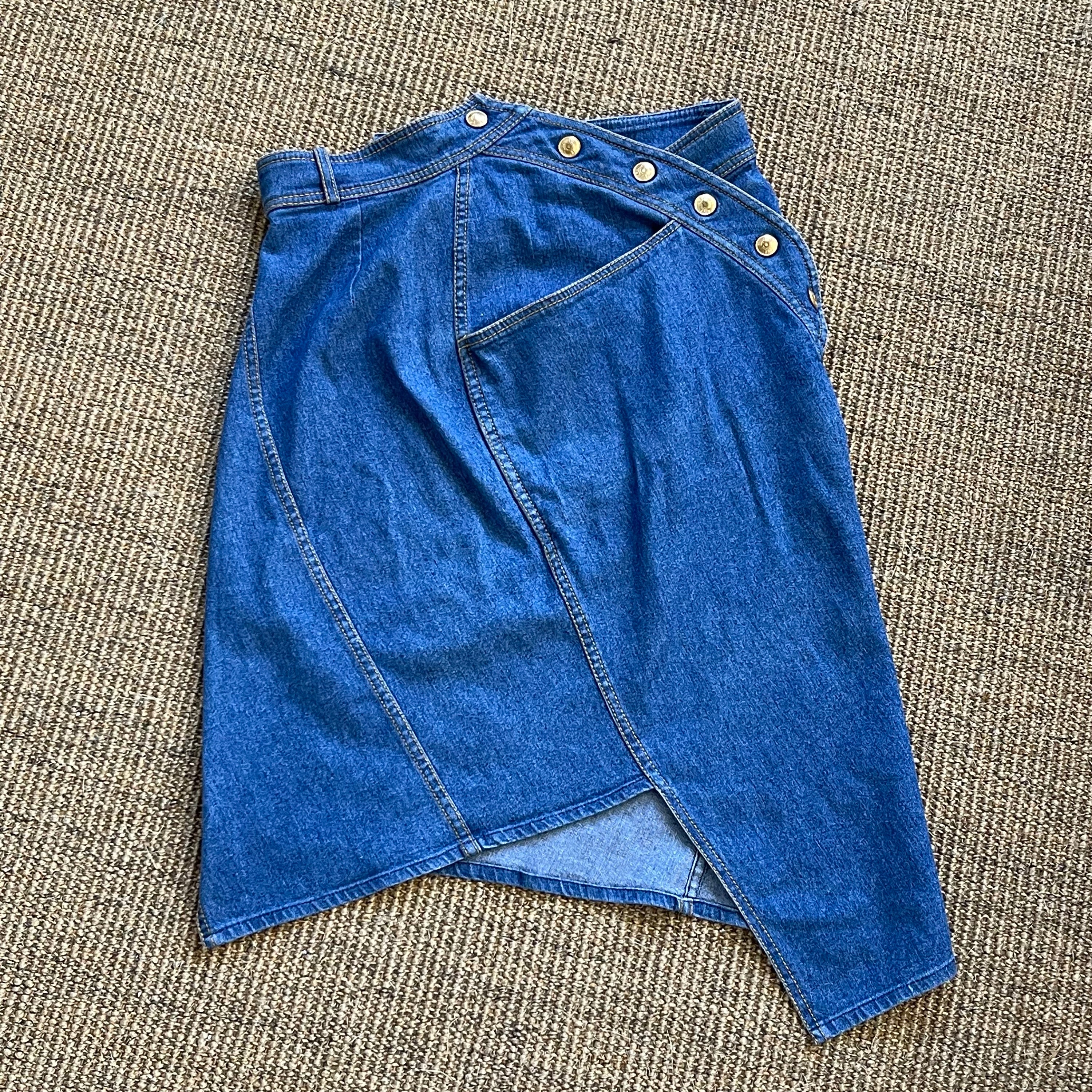 Christian Dior 2000 Denim Skirt