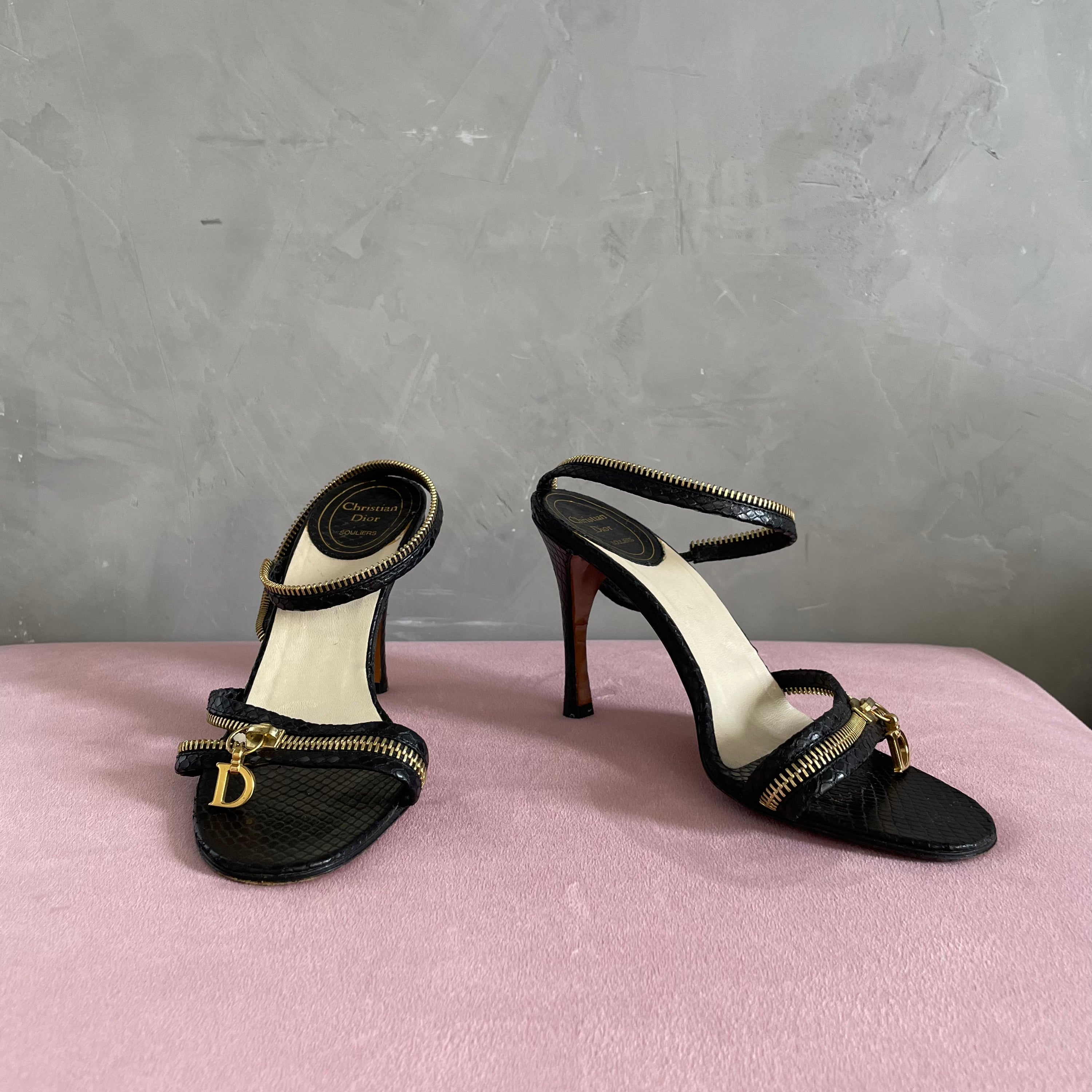 Dior Zipper Heels