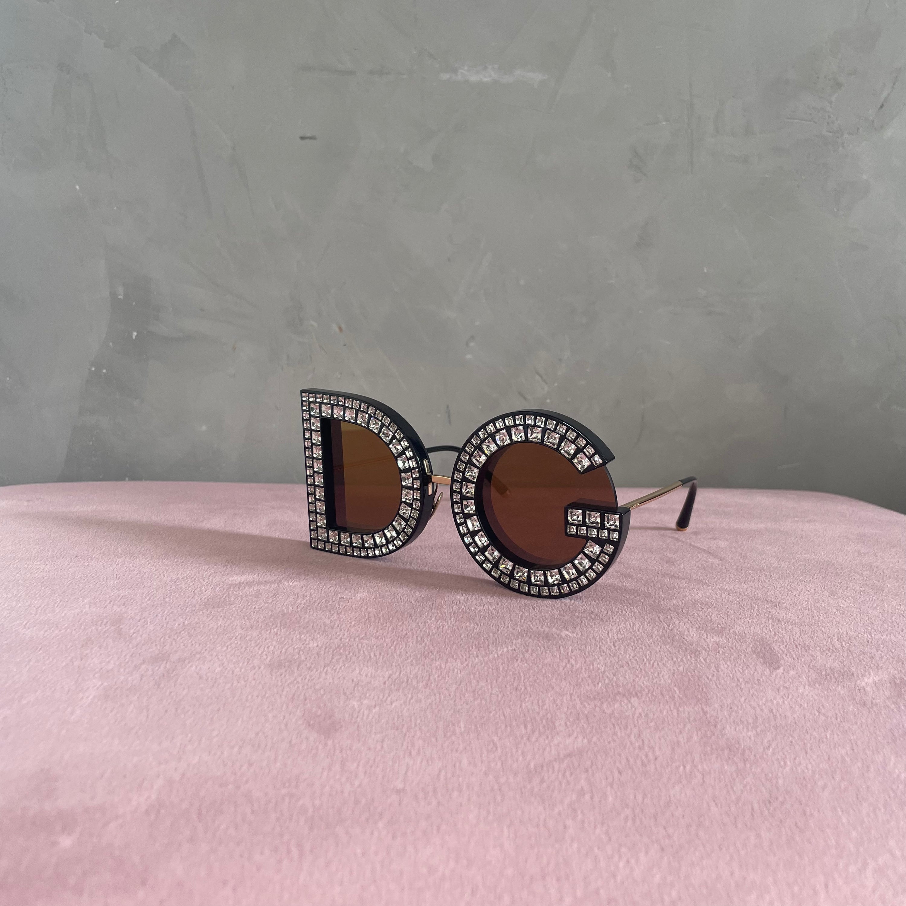 Dolce & Gabbana DG Glitter Sunglasses