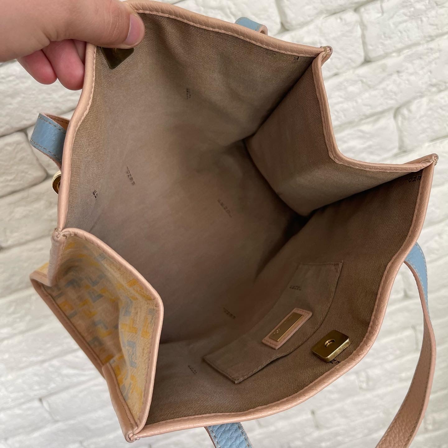Fendi Tote Pastel Colors