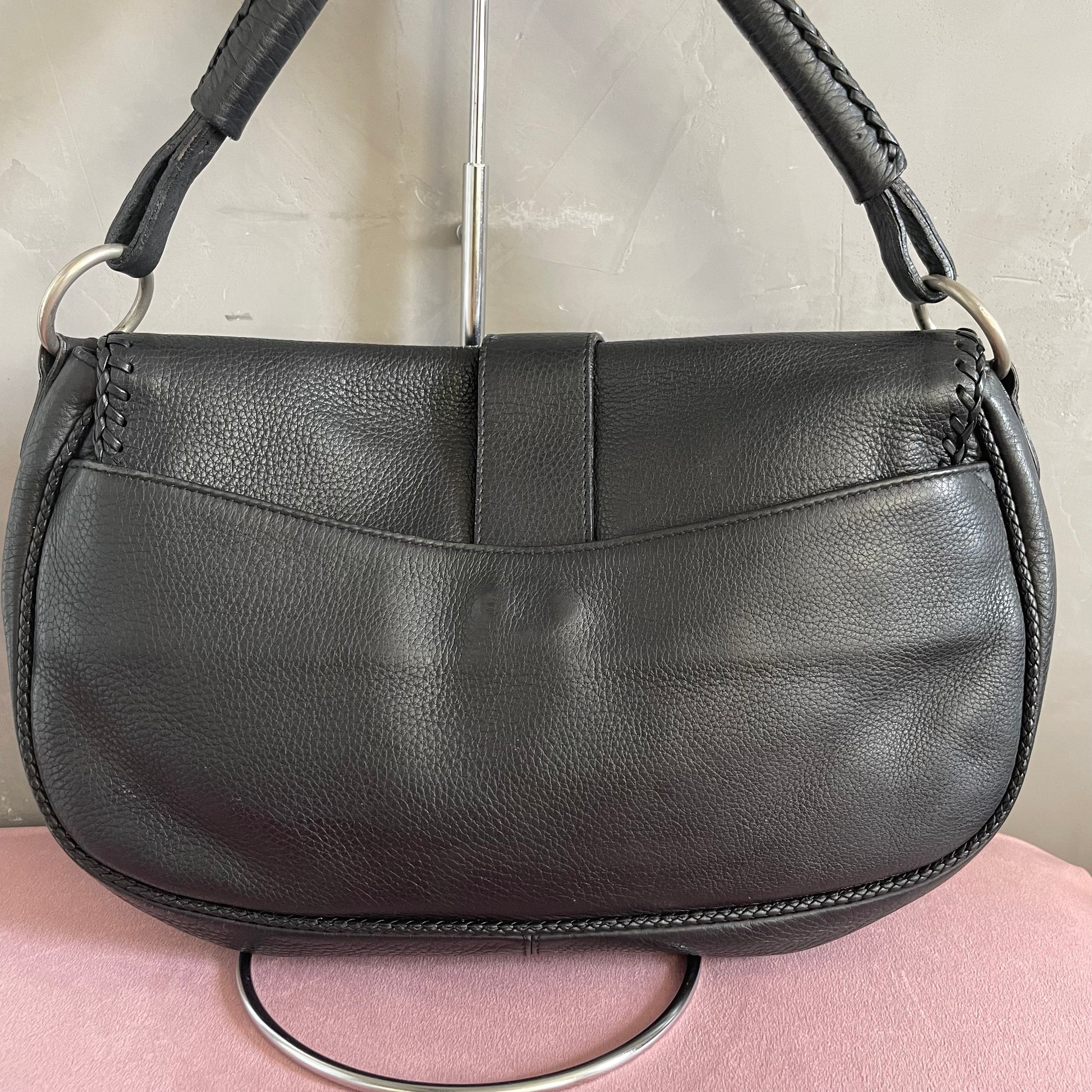 Christian Dior Saddle Gaucho Shoulder Bag
