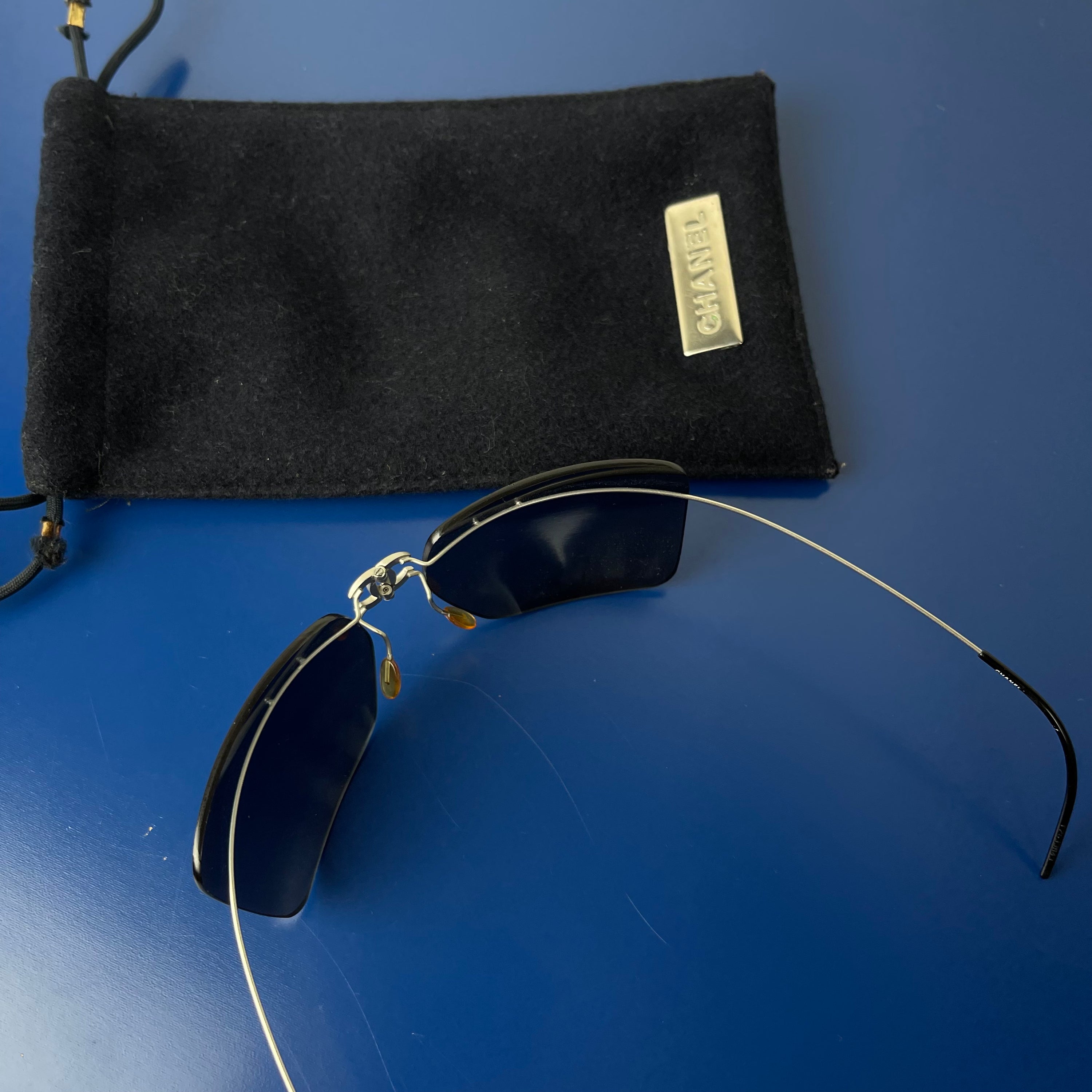 Chanel Logo Sunglasses