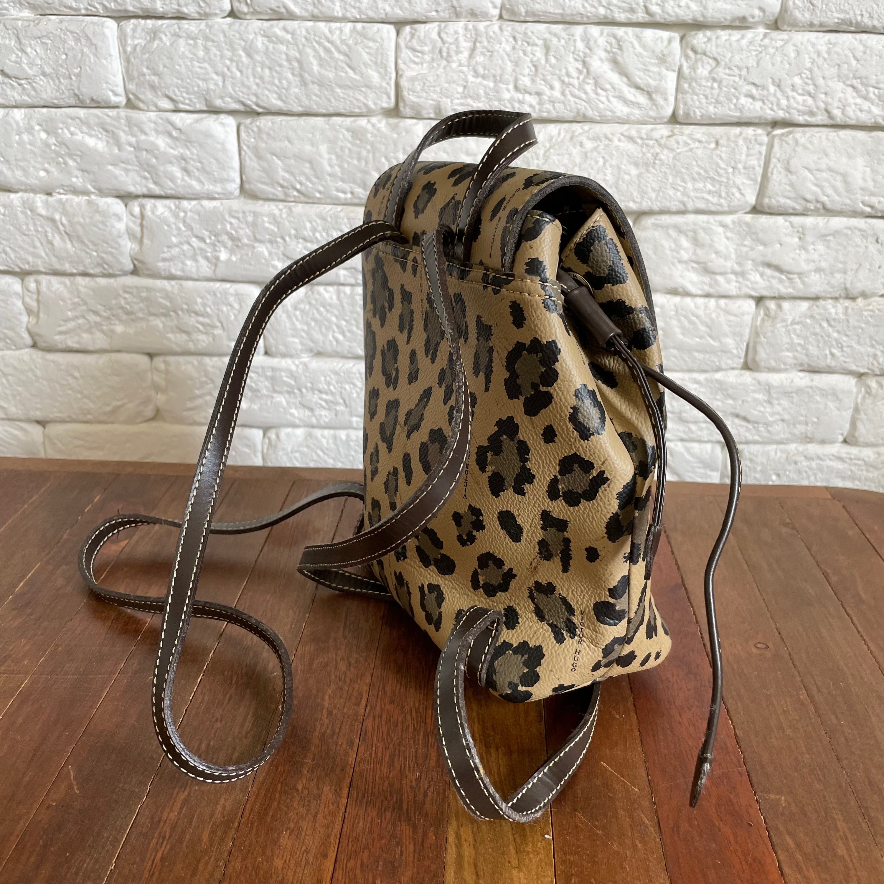 Victor Hugo Animal Print BackPack